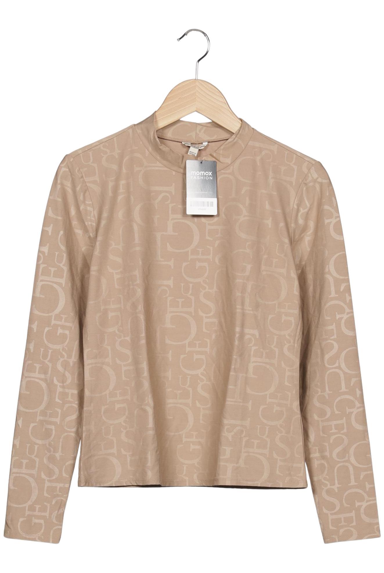 

Guess Damen Langarmshirt, beige, Gr. 42