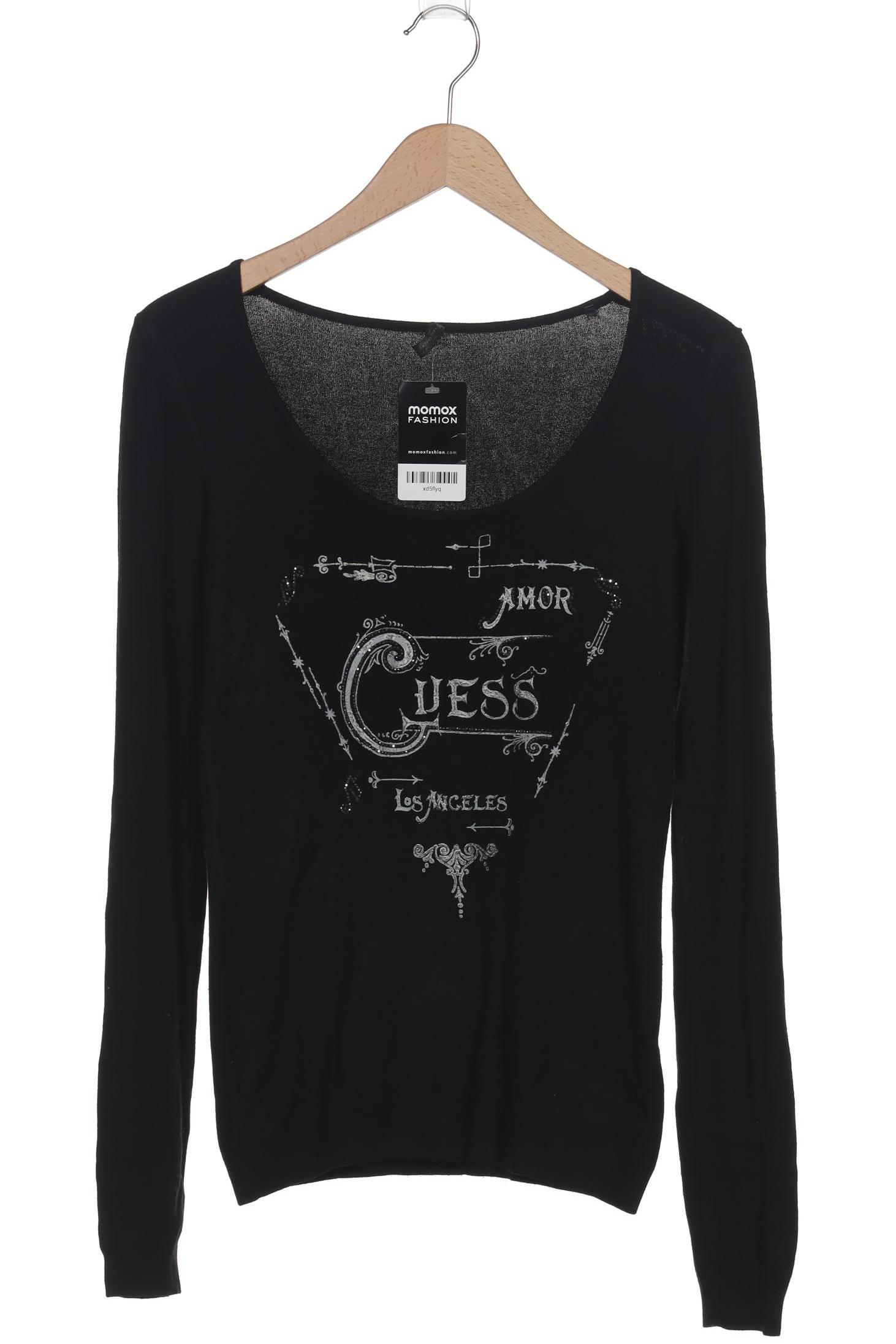 

Guess Damen Langarmshirt, schwarz, Gr. 38