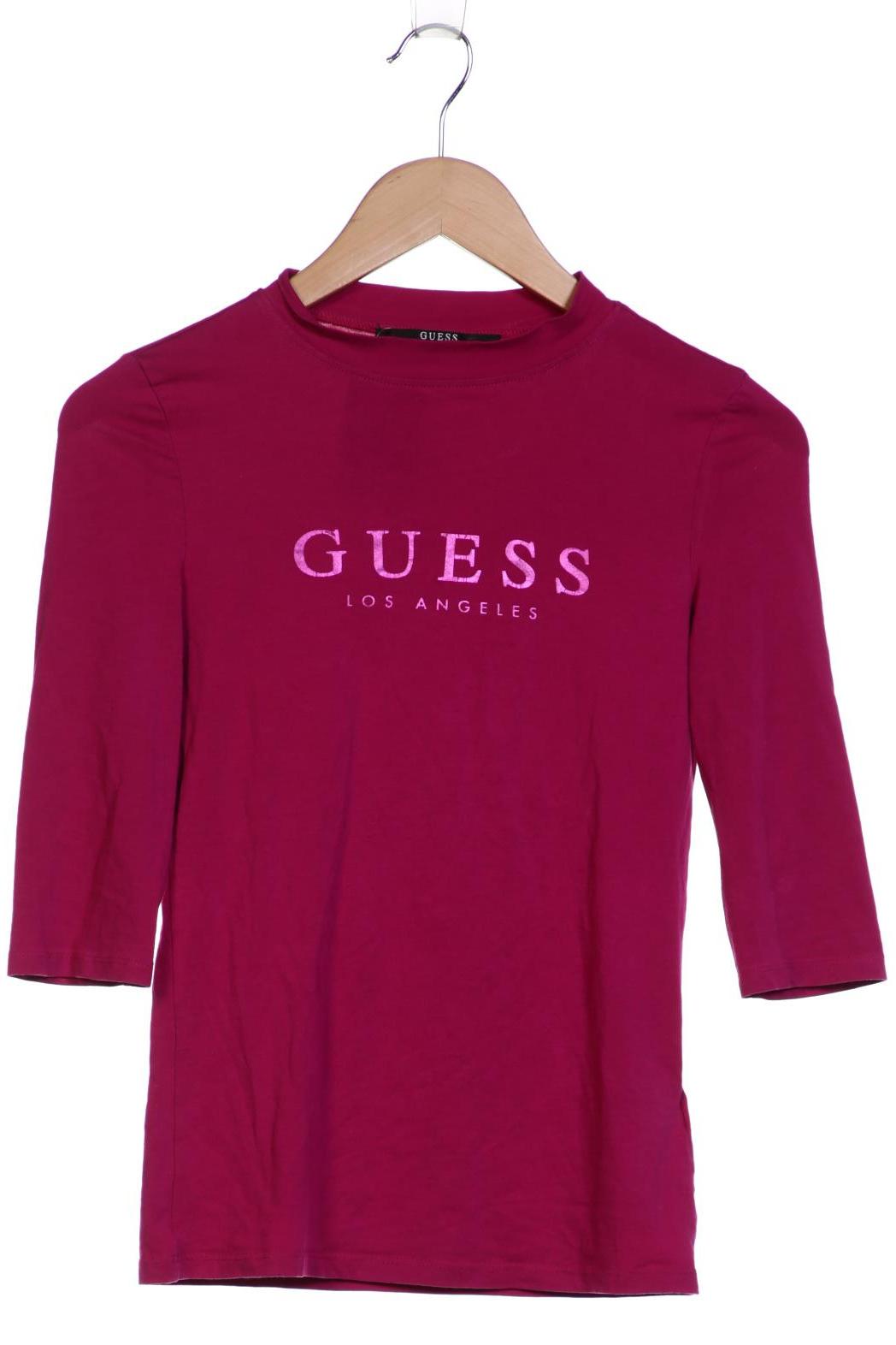 

Guess Damen Langarmshirt, pink, Gr. 36