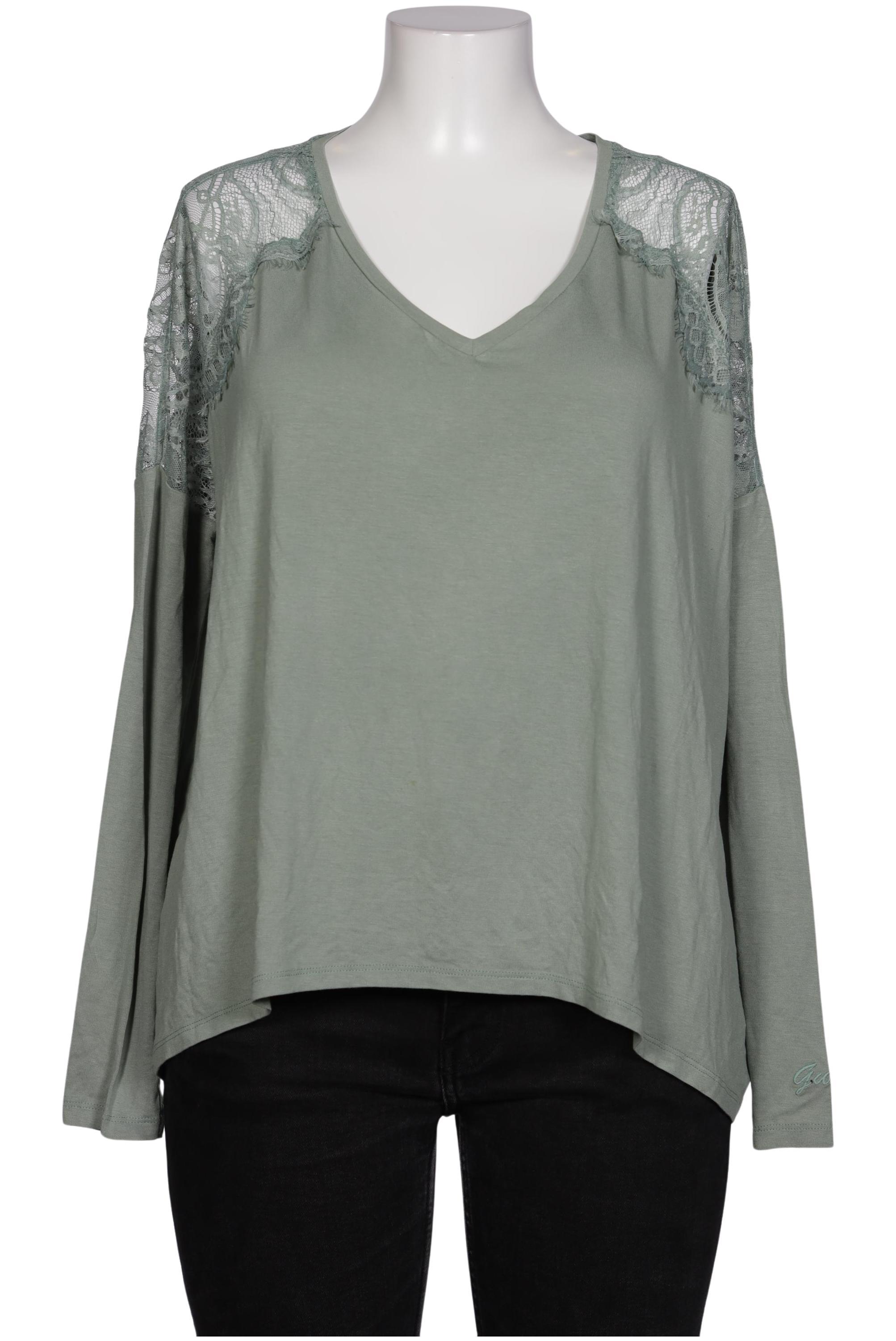 

Guess Damen Langarmshirt, grün, Gr. 38