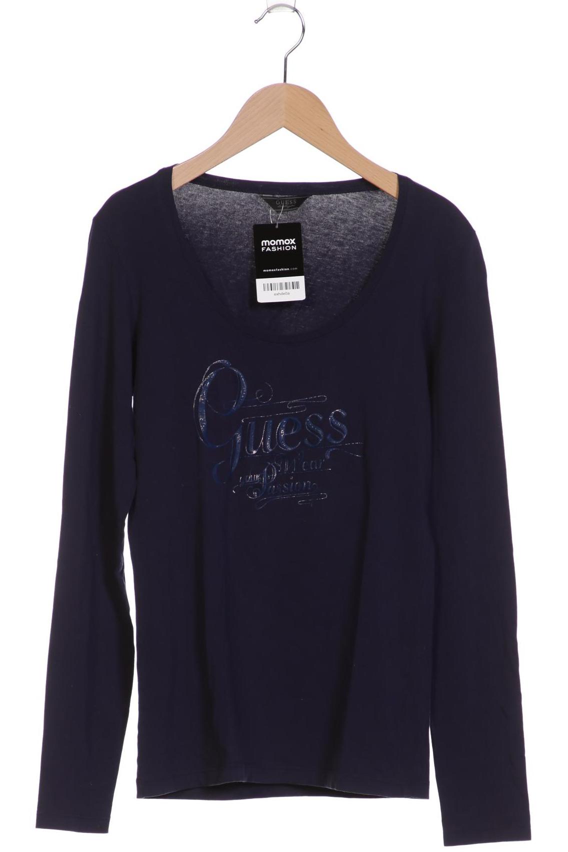 

Guess Damen Langarmshirt, marineblau, Gr. 42