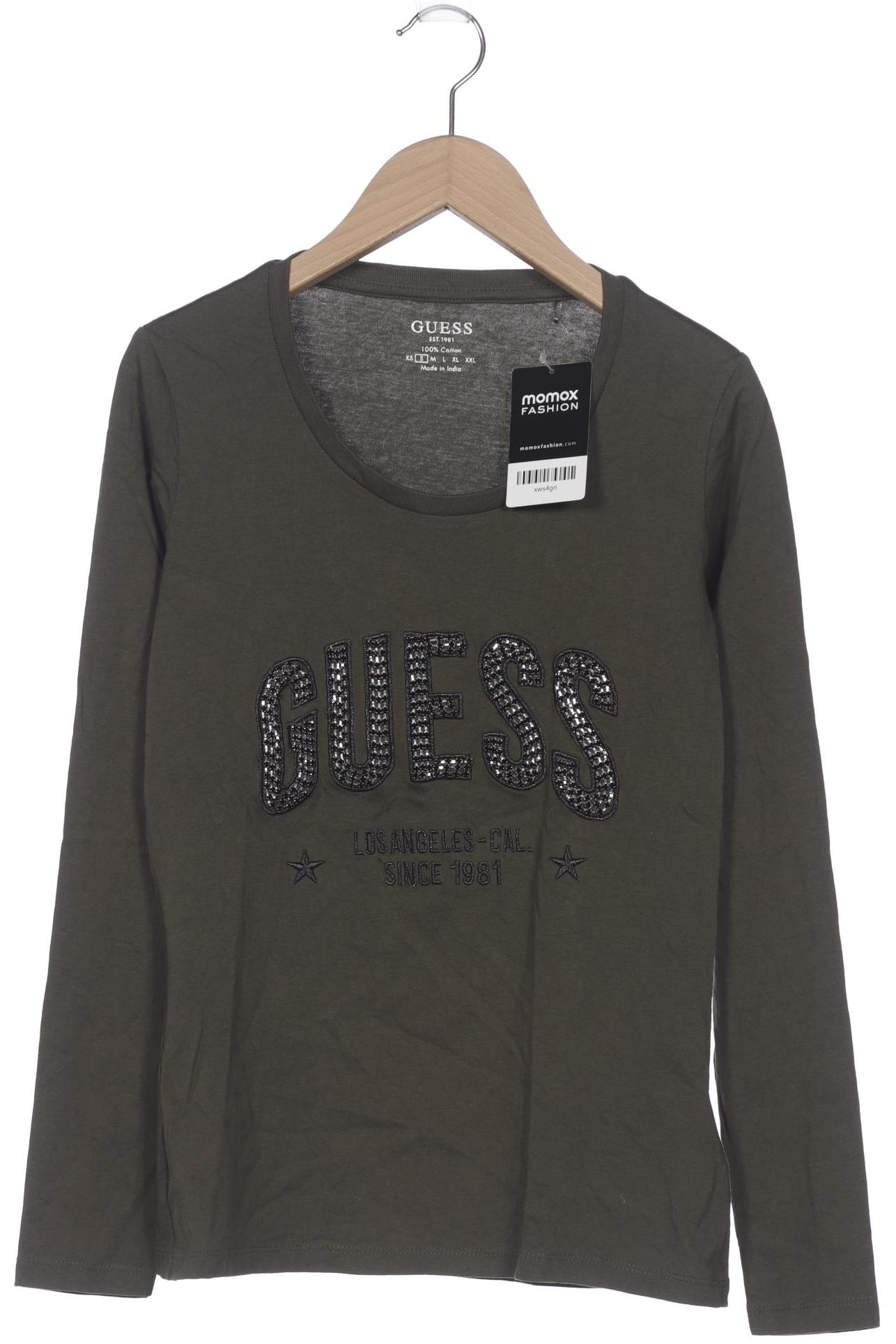 

Guess Damen Langarmshirt, grün, Gr. 40