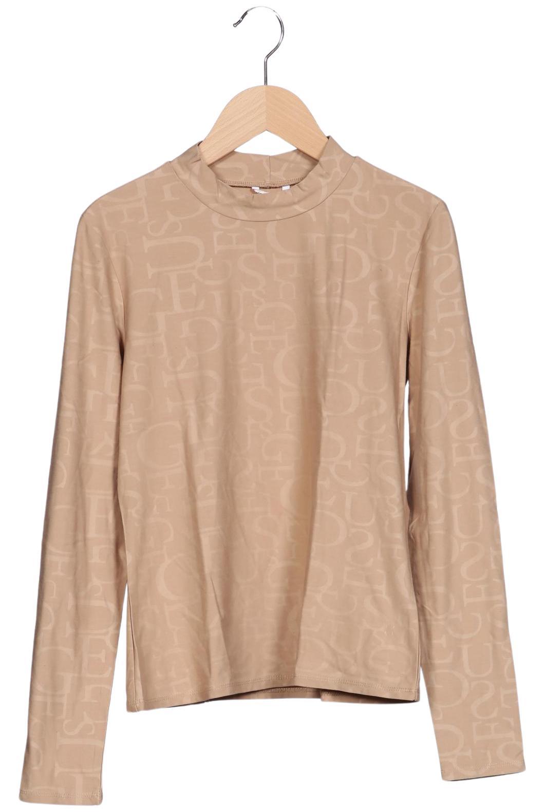 

Guess Damen Langarmshirt, beige, Gr. 40