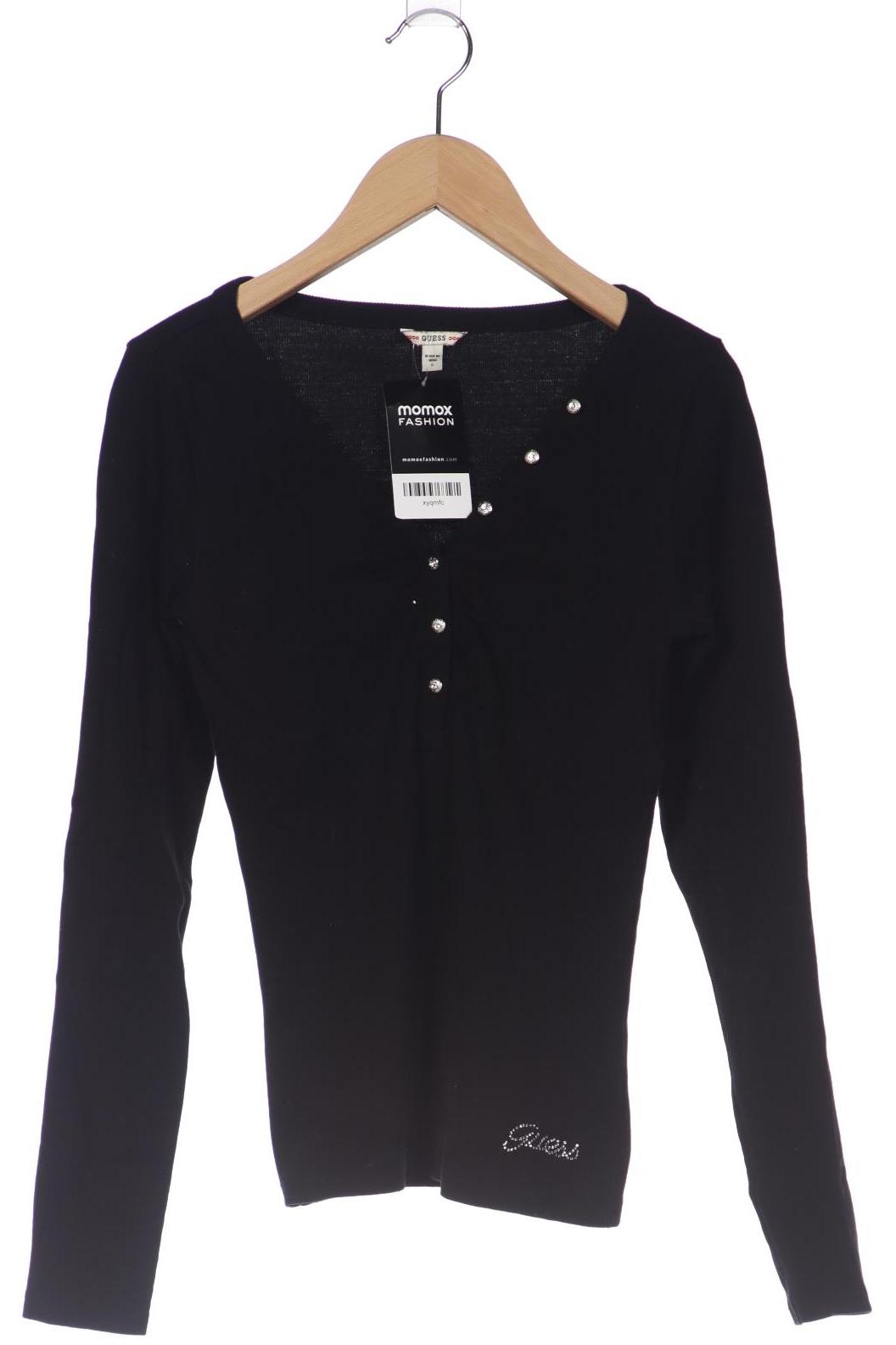 

Guess Damen Langarmshirt, schwarz, Gr. 36