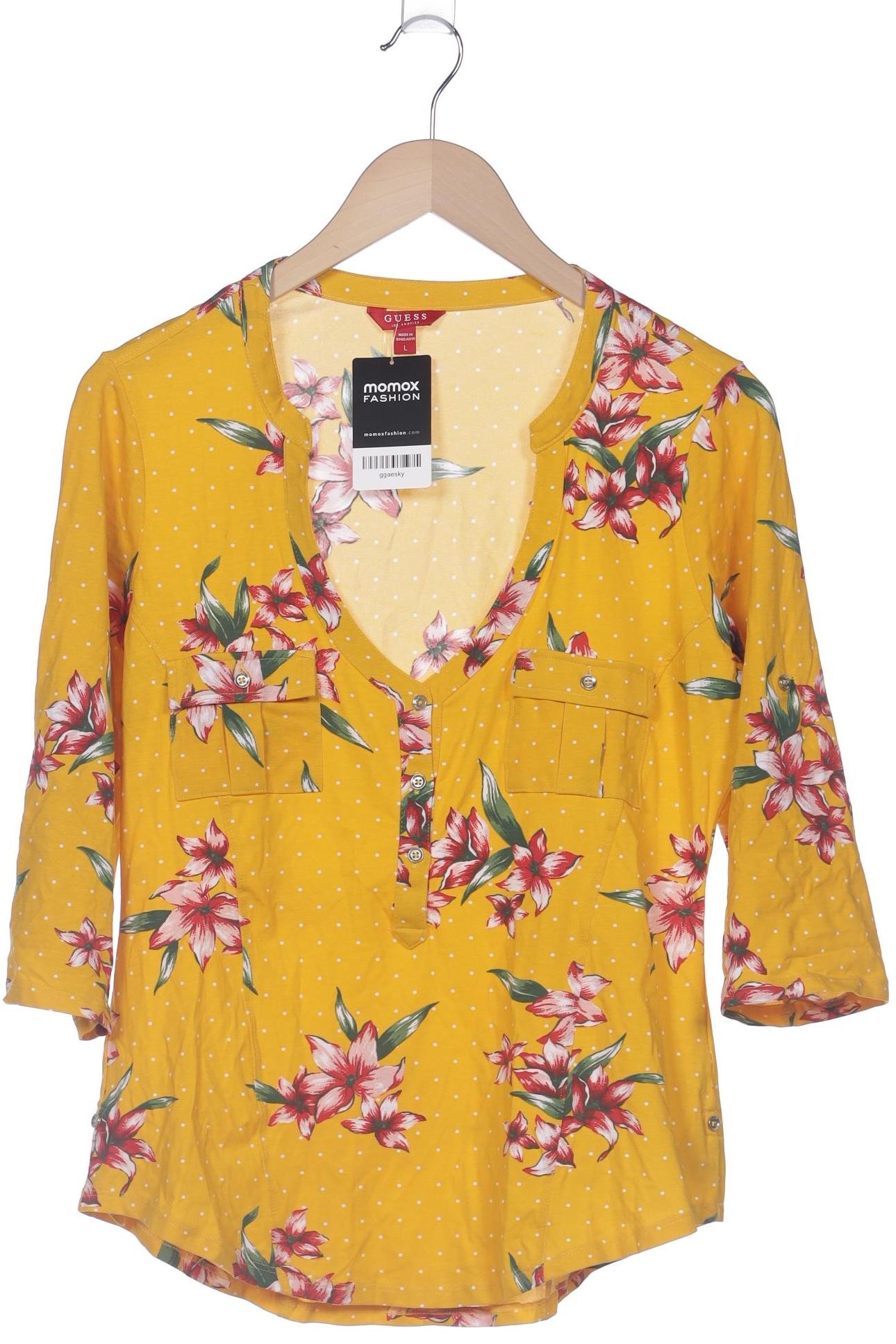 

Guess Damen Langarmshirt, orange, Gr. 42