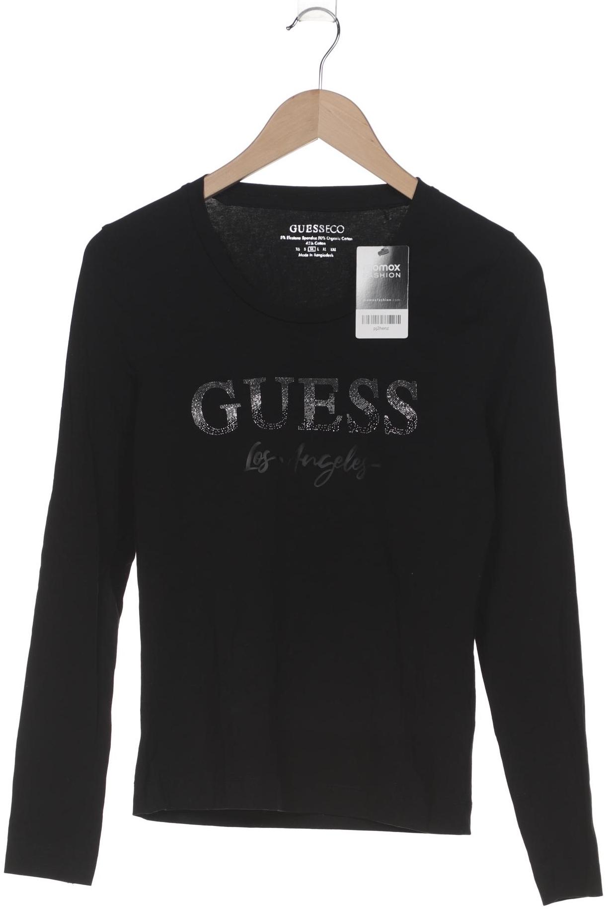 

Guess Damen Langarmshirt, schwarz, Gr. 38