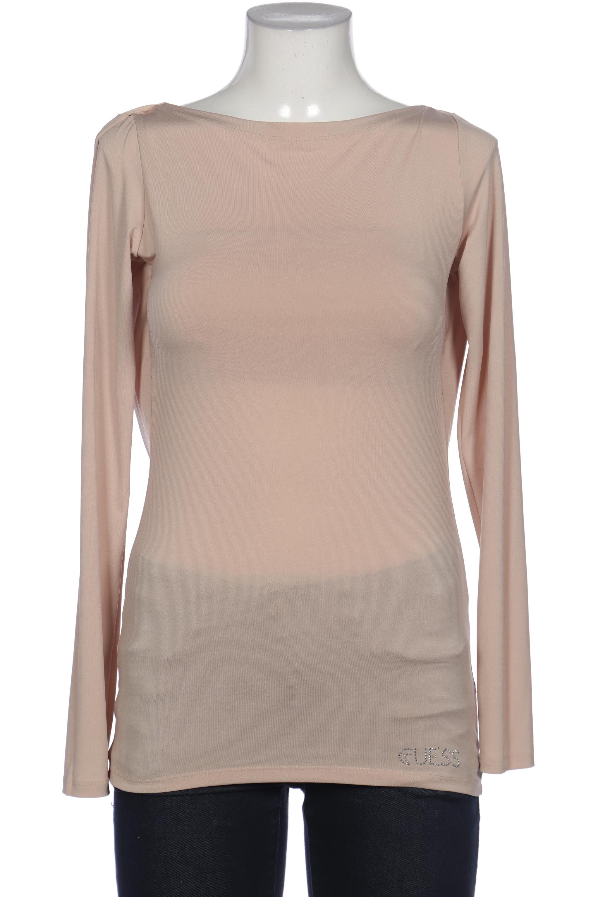 

Guess Damen Langarmshirt, beige, Gr. 36