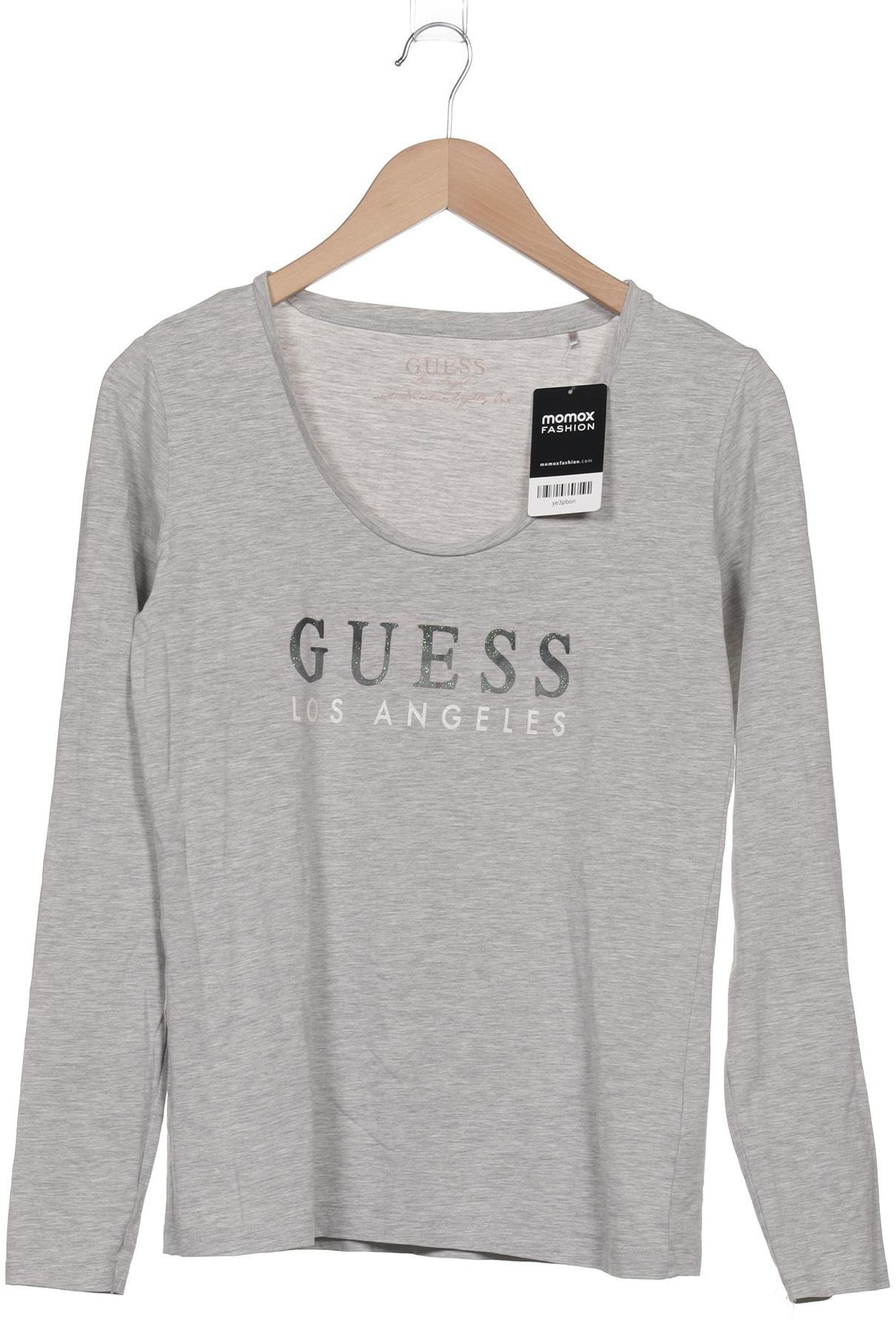 

Guess Damen Langarmshirt, grau, Gr. 38