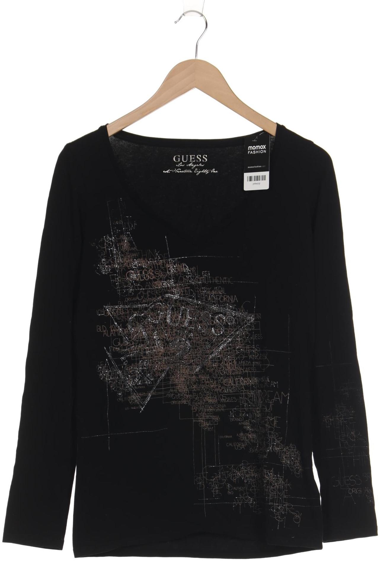 

Guess Damen Langarmshirt, schwarz, Gr. 42