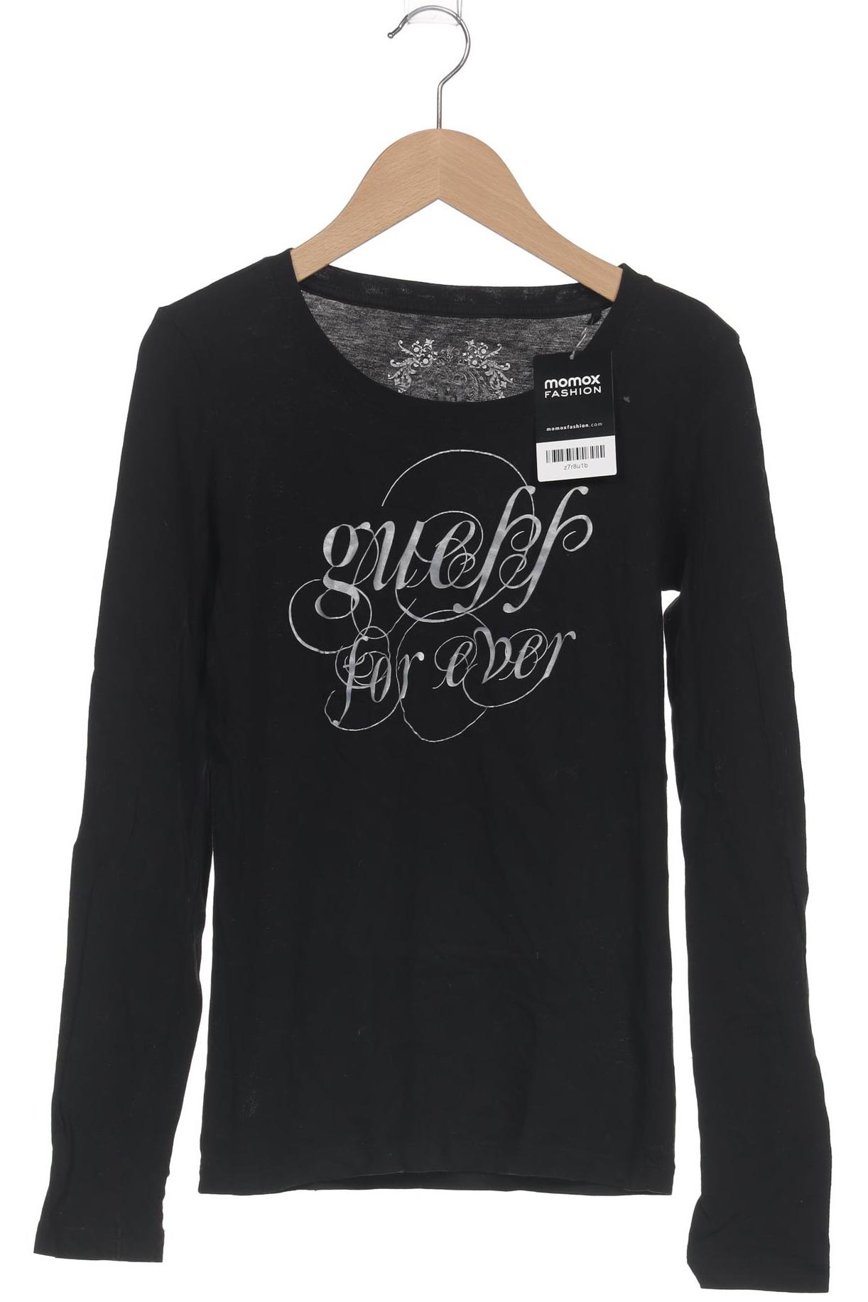 

Guess Damen Langarmshirt, schwarz, Gr. 36