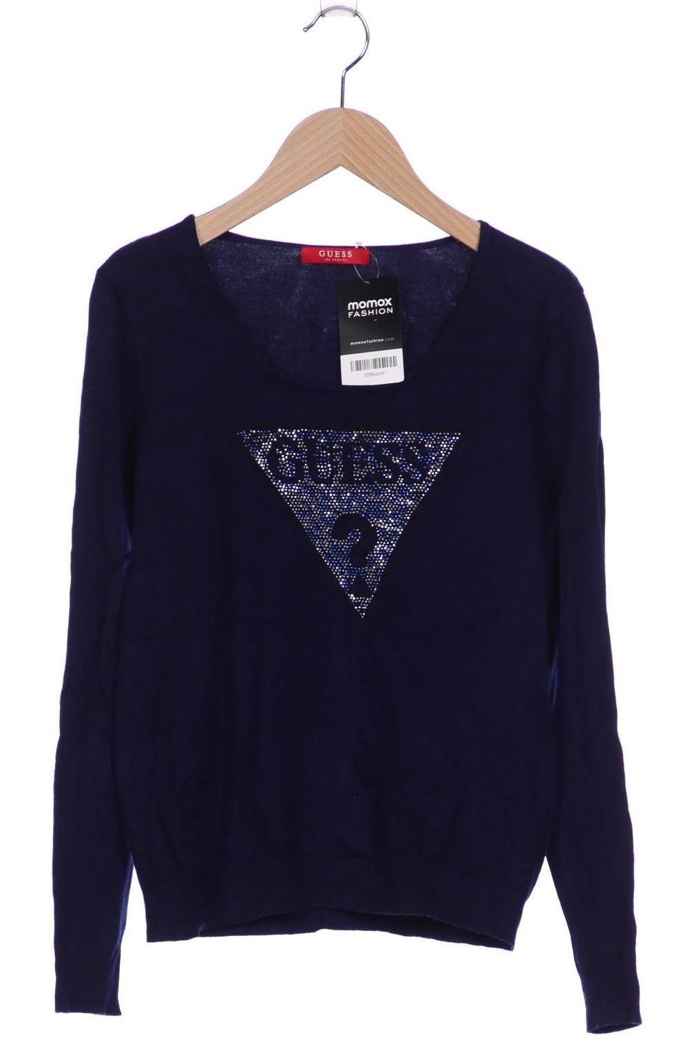 

Guess Damen Langarmshirt, marineblau, Gr. 36