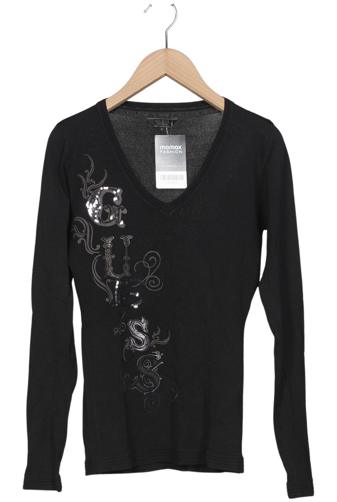 

Guess Damen Langarmshirt, schwarz, Gr. 36