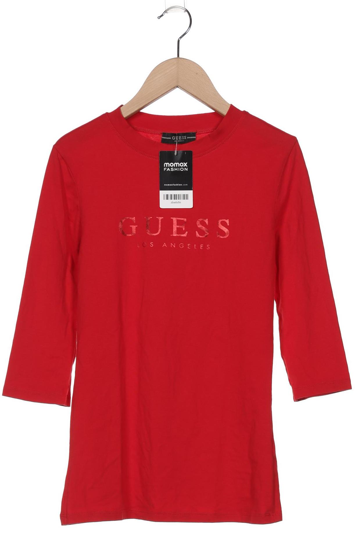 

Guess Damen Langarmshirt, rot, Gr. 36