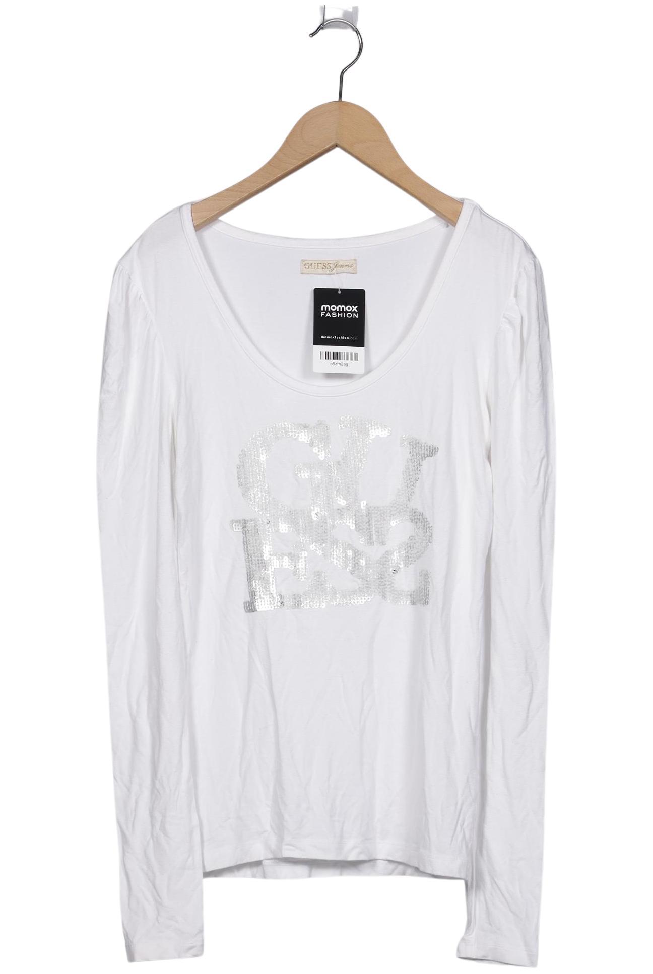 

Guess Damen Langarmshirt, weiß, Gr. 42