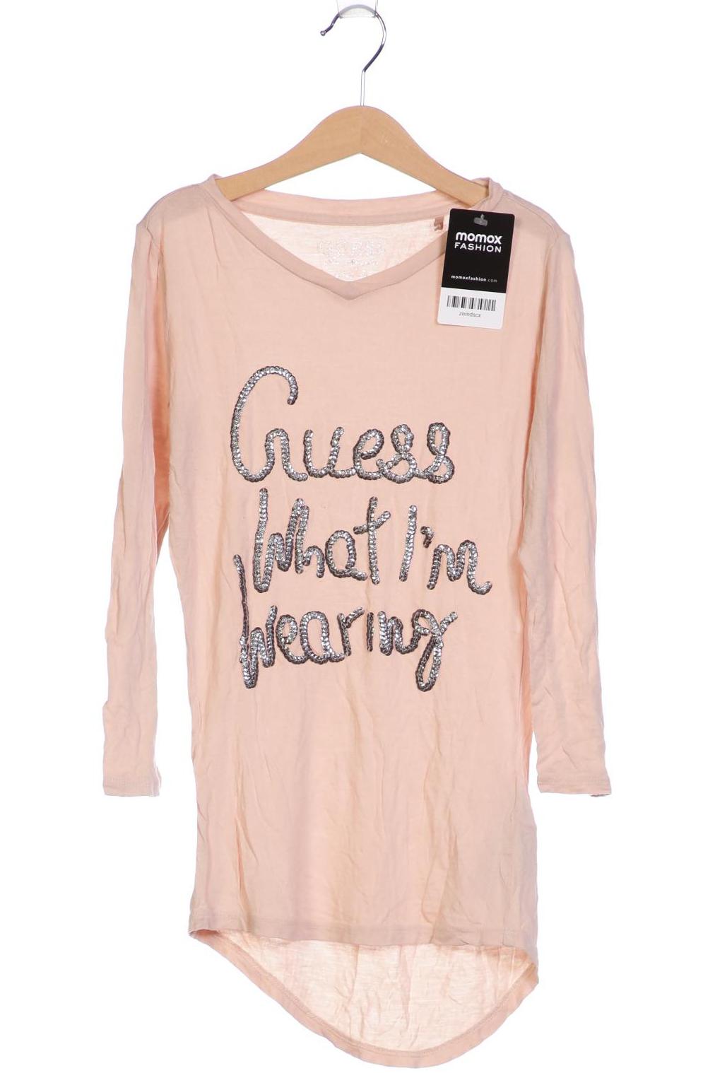 

Guess Damen Langarmshirt, beige, Gr. 32