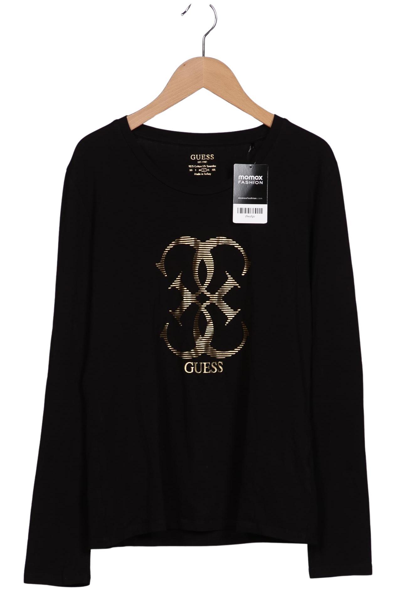 

Guess Damen Langarmshirt, schwarz, Gr. 42