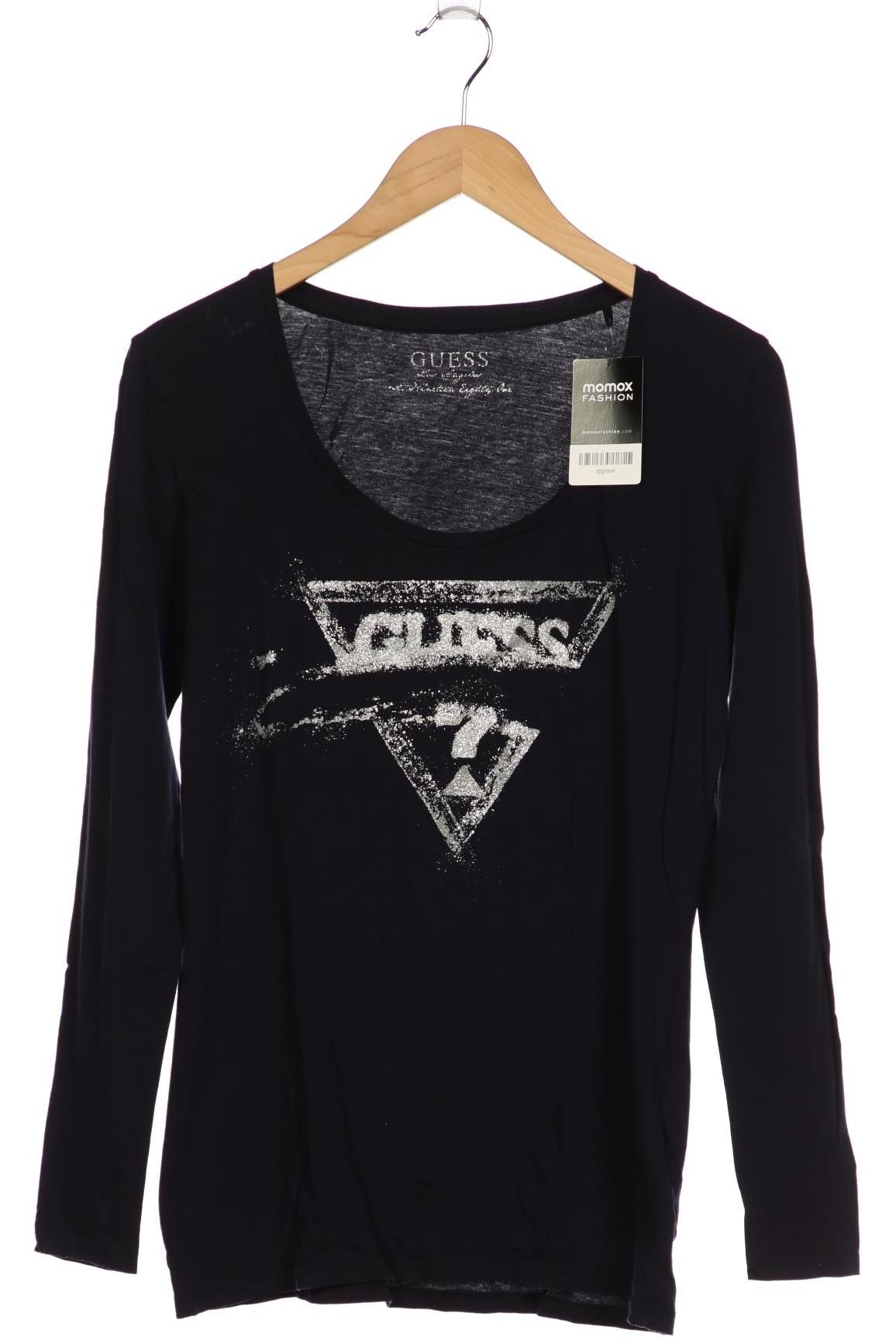 

Guess Damen Langarmshirt, marineblau, Gr. 44