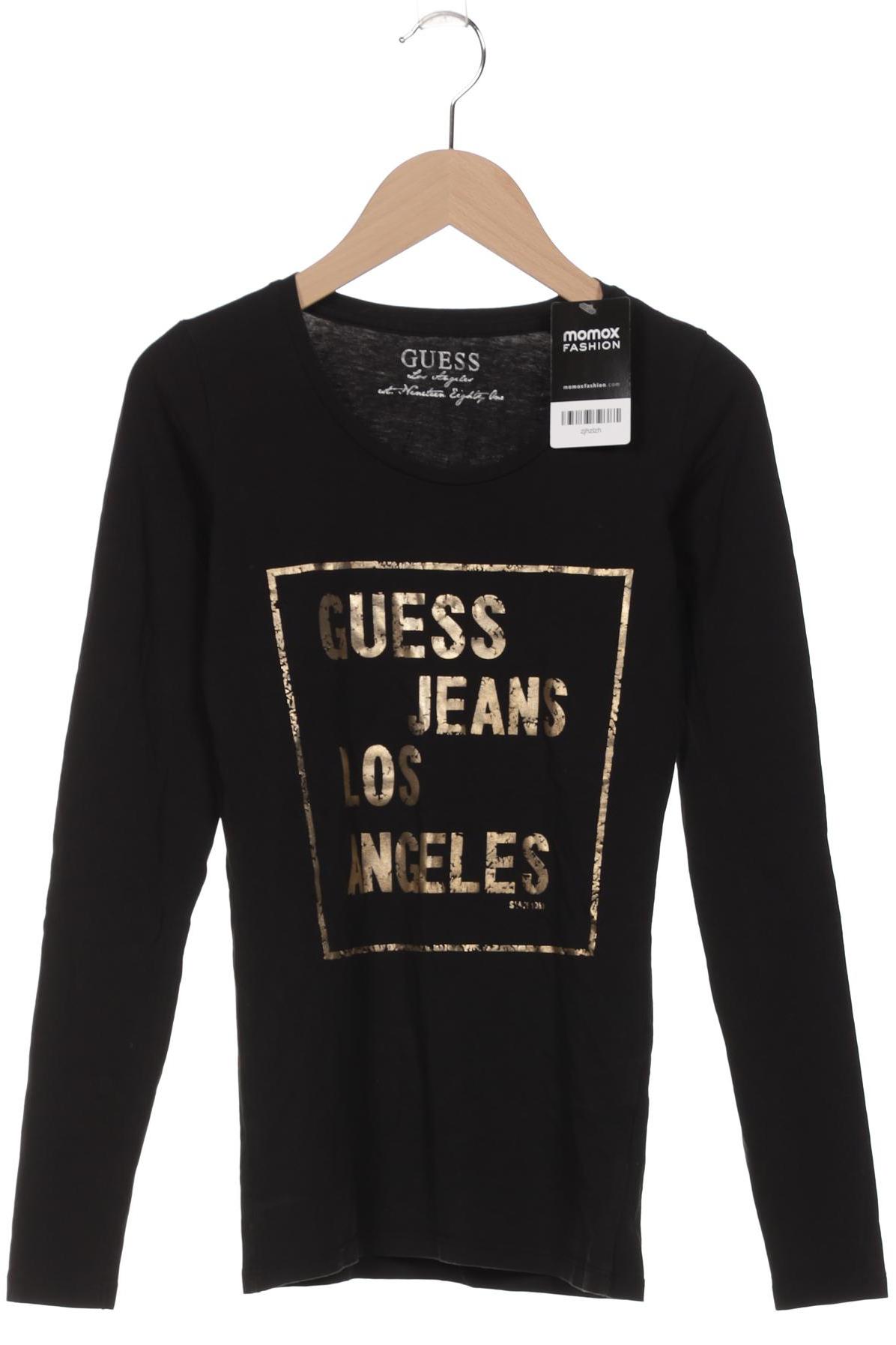 

Guess Damen Langarmshirt, schwarz, Gr. 34