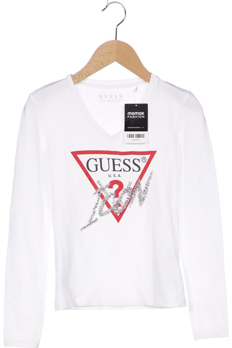 

GUESS Damen Langarmshirt, weiß