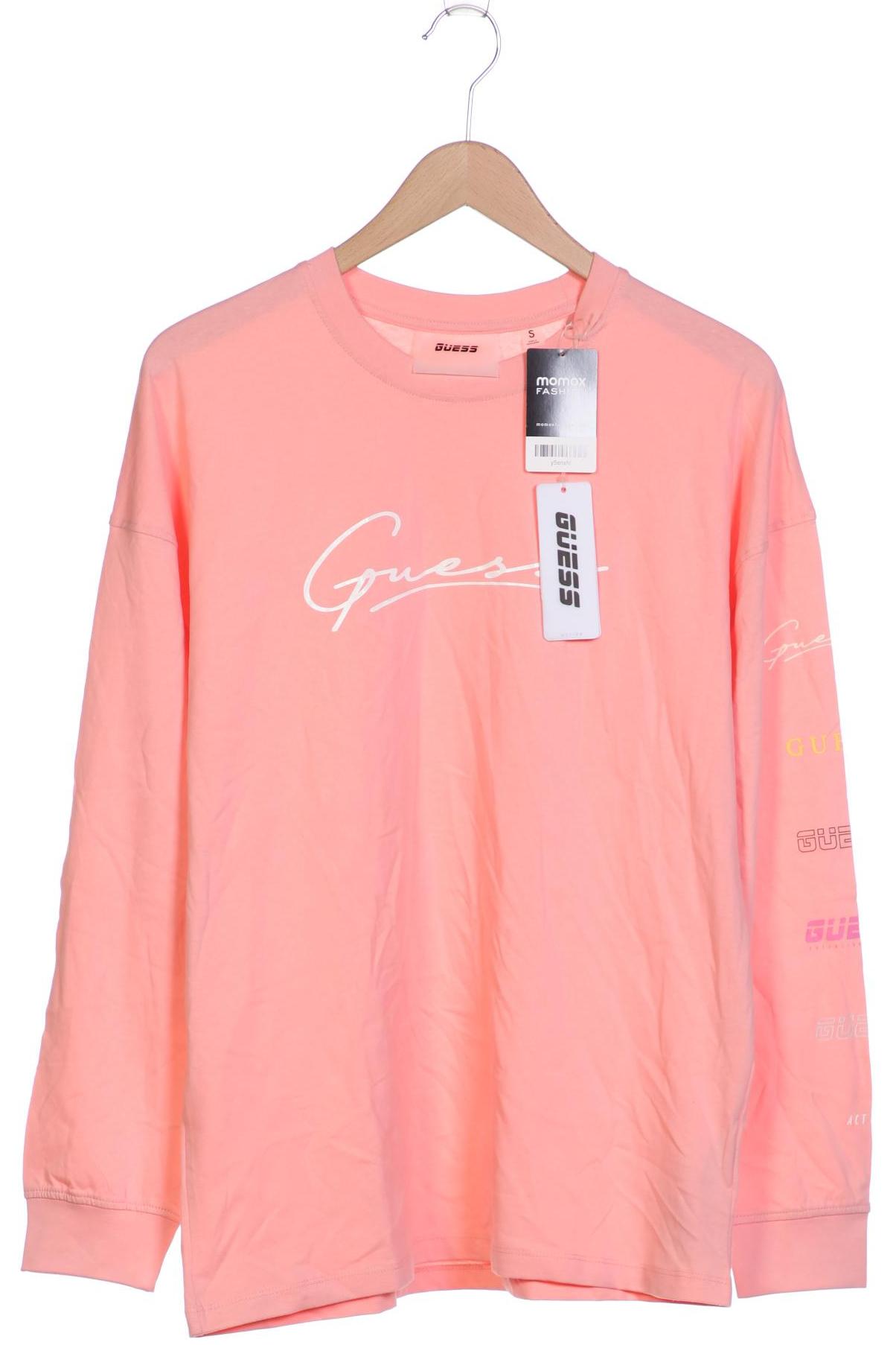 

Guess Damen Langarmshirt, pink, Gr. 36