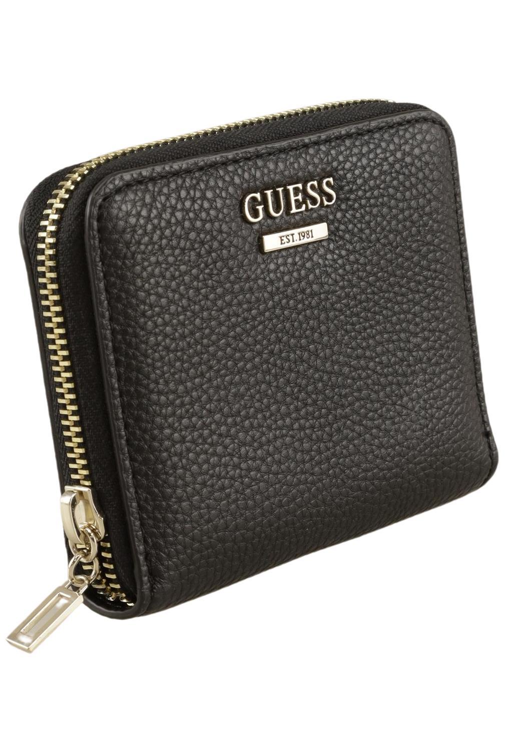 

Guess Damen Portemonnaie, schwarz, Gr.