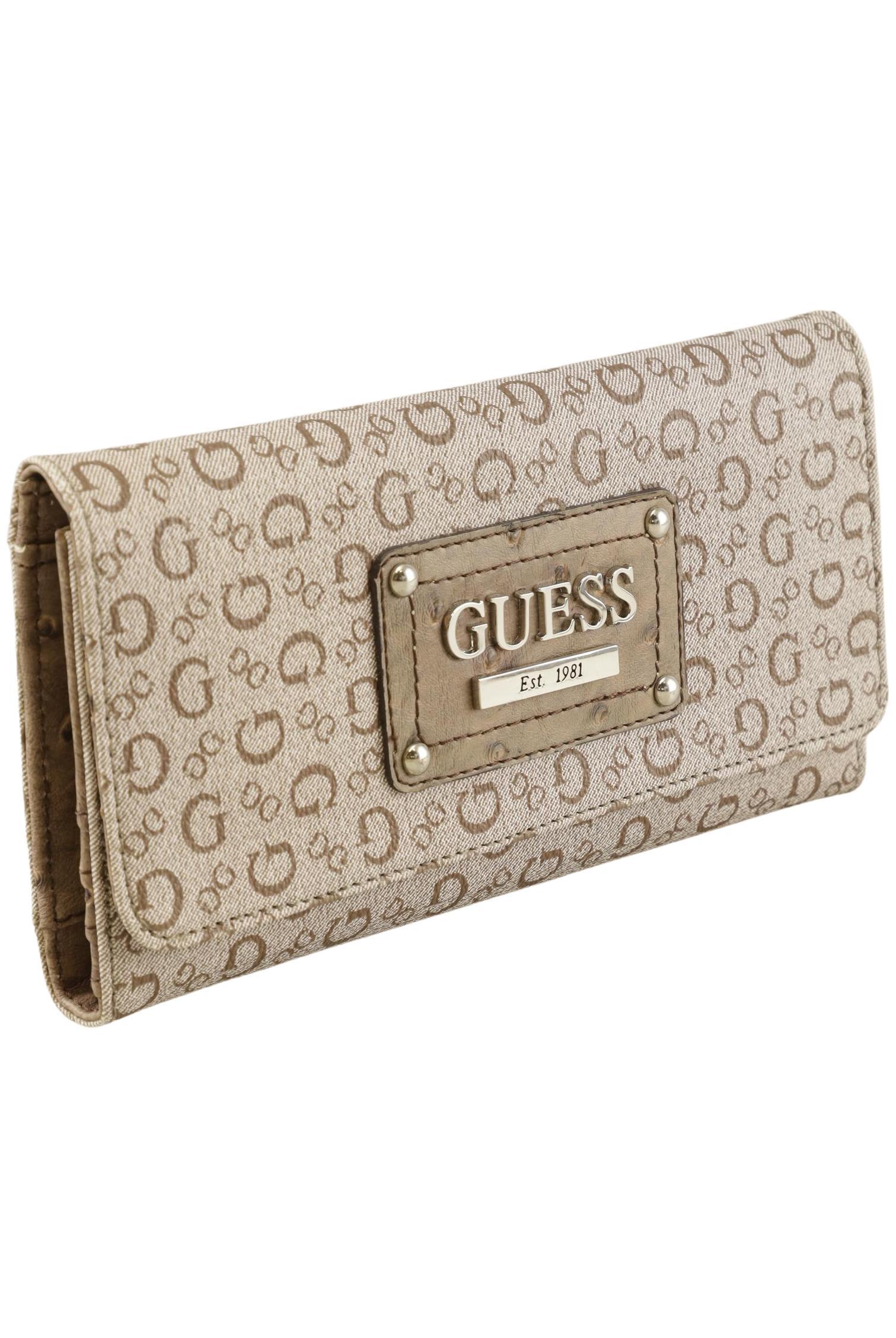 

Guess Damen Portemonnaie, beige, Gr.
