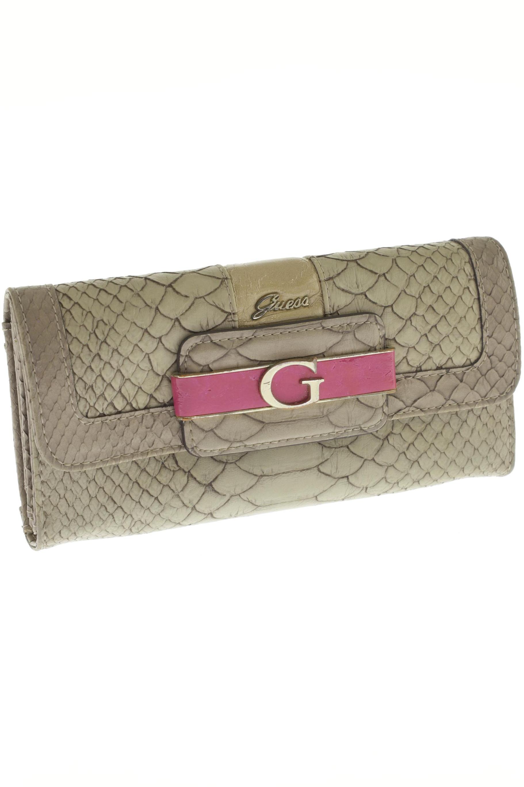

GUESS Damen Portemonnaie, beige
