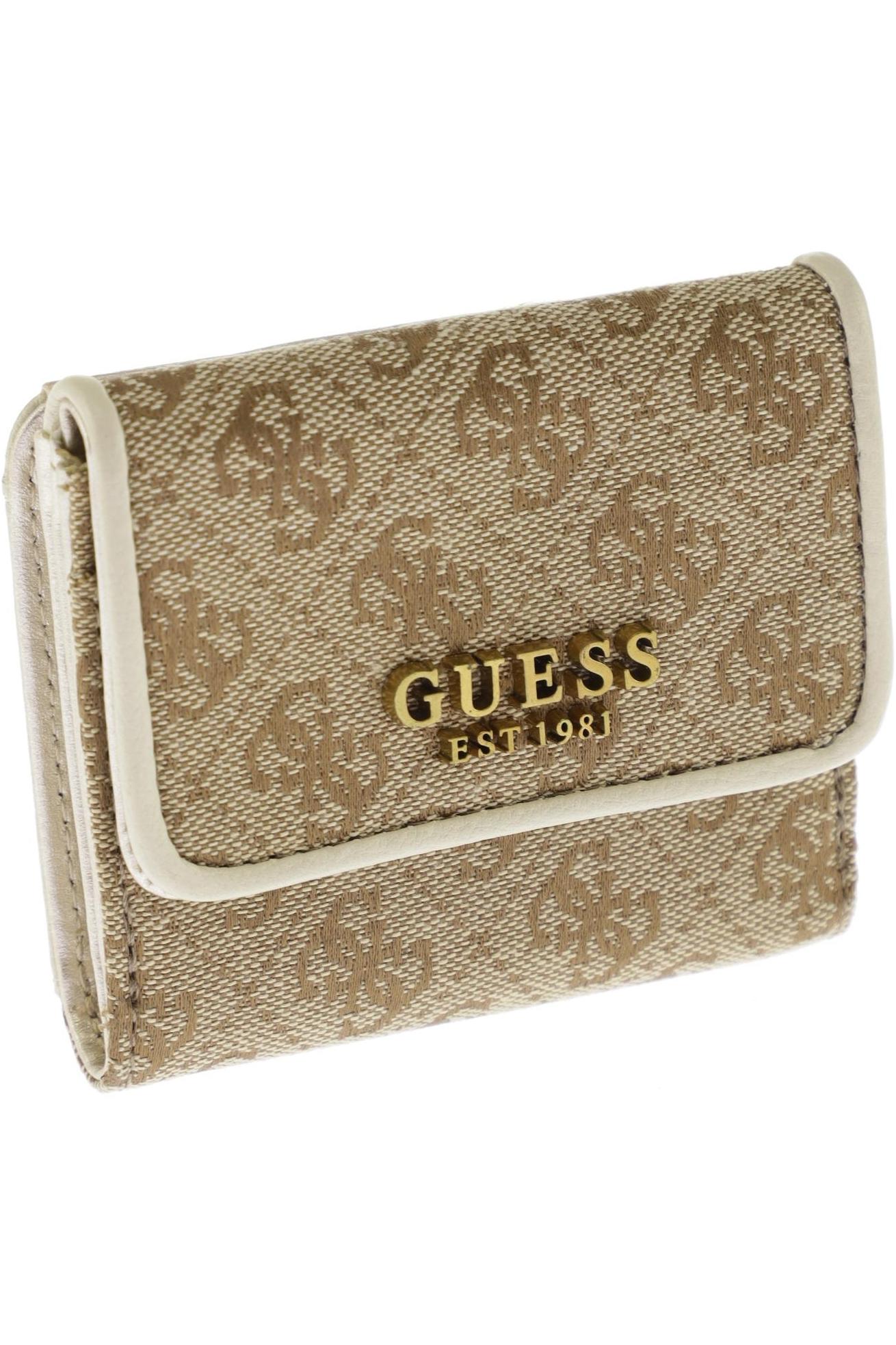 

Guess Damen Portemonnaie, beige, Gr.