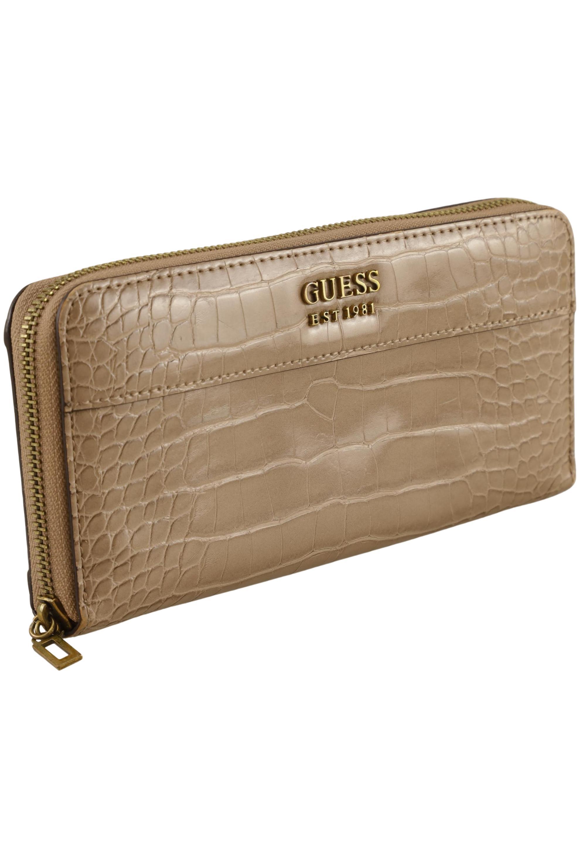 

Guess Damen Portemonnaie, beige, Gr.
