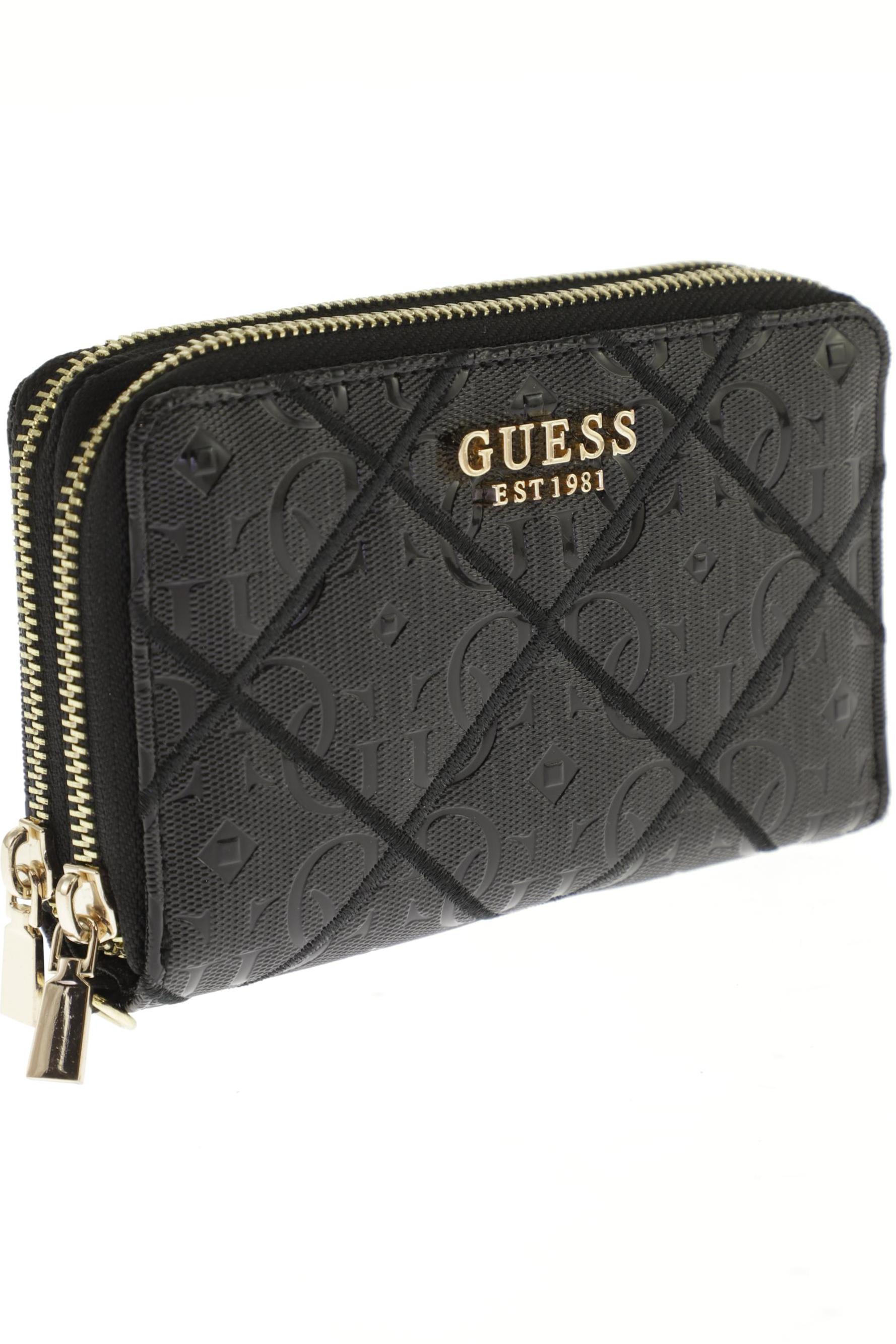 

GUESS Damen Portemonnaie, schwarz