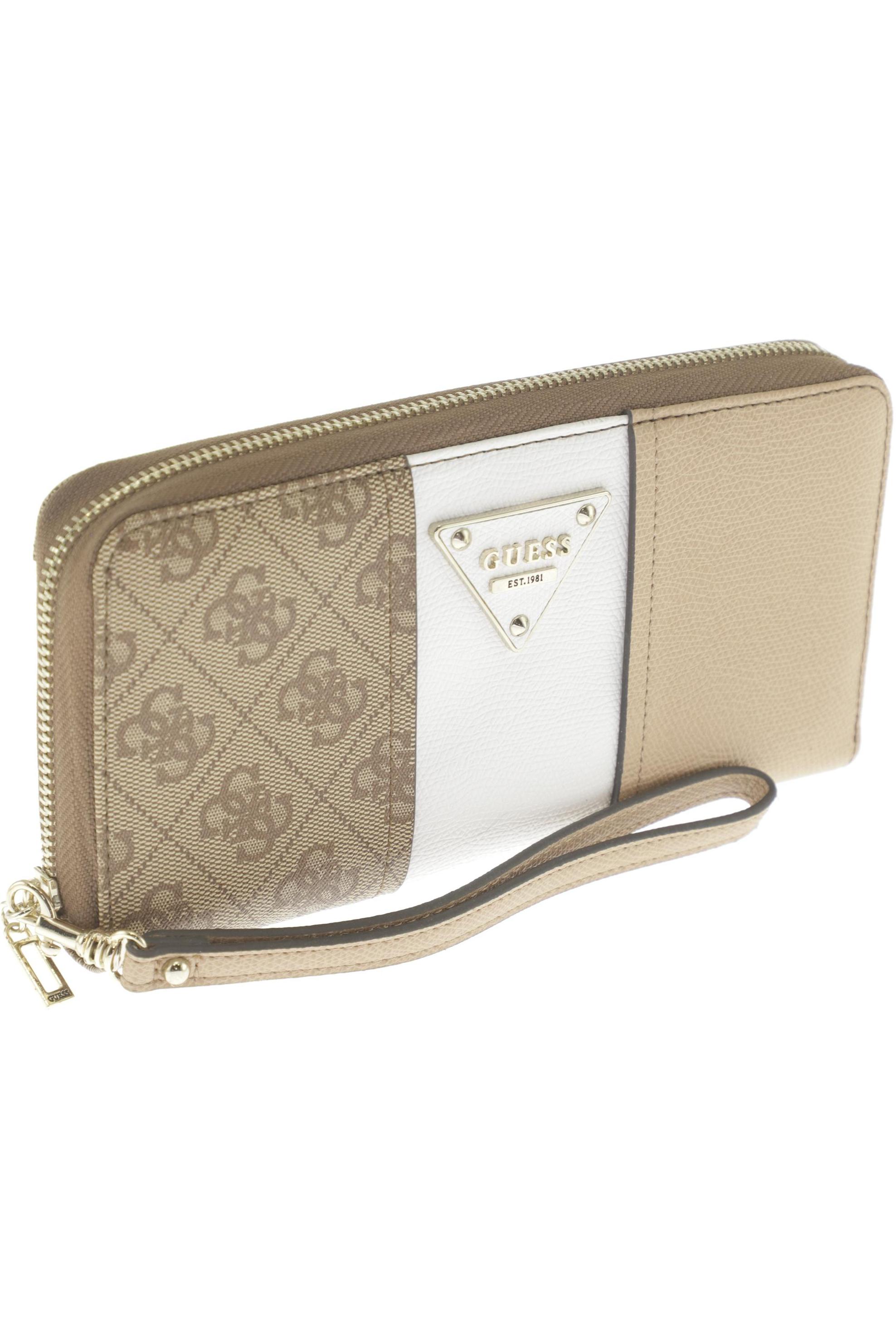 

Guess Damen Portemonnaie, beige, Gr.