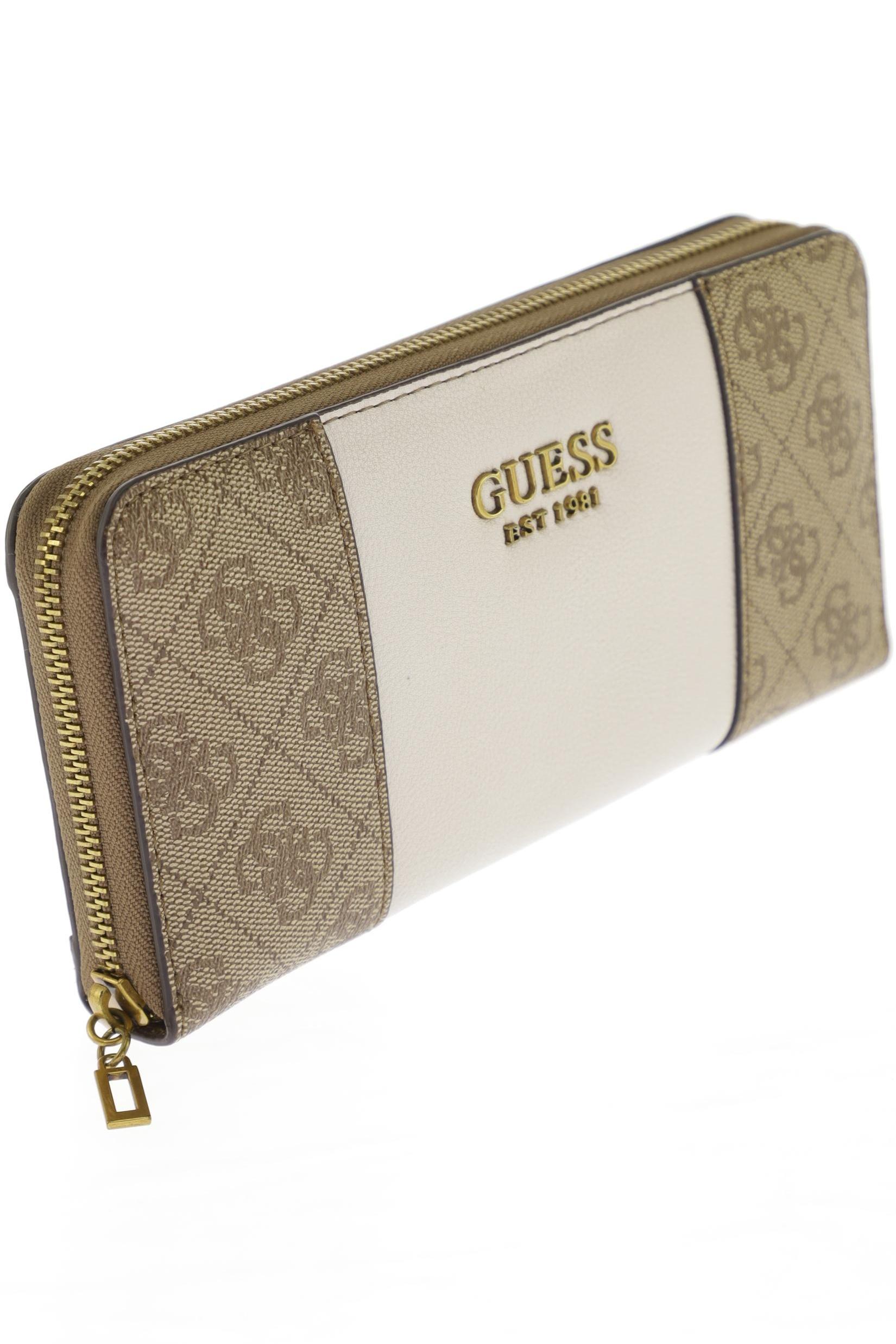 

Guess Damen Portemonnaie, beige, Gr.