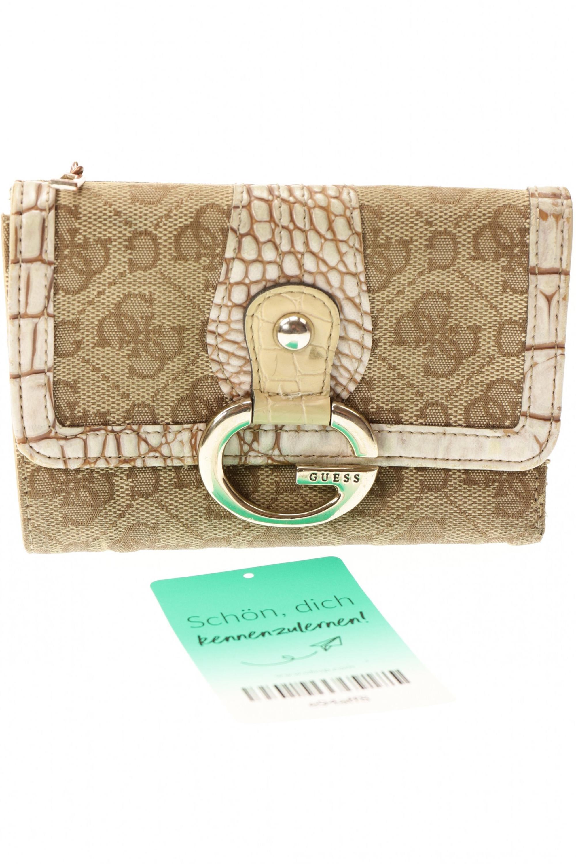 

Guess Damen Portemonnaie, beige, Gr.