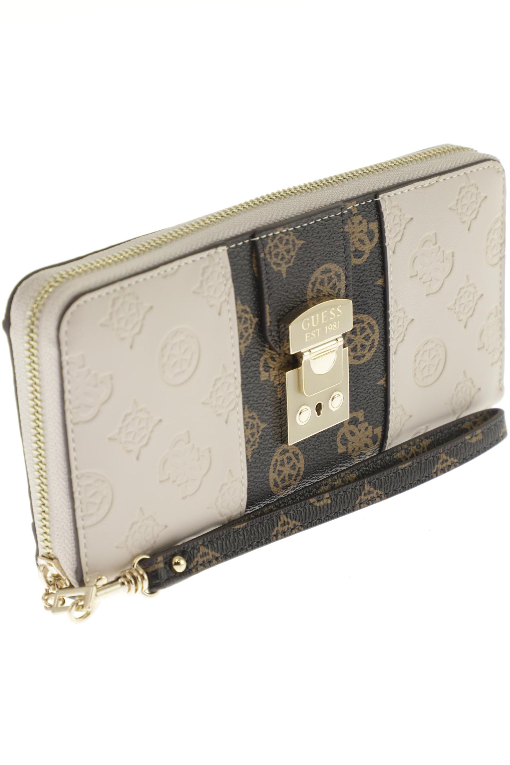 

GUESS Damen Portemonnaie, beige