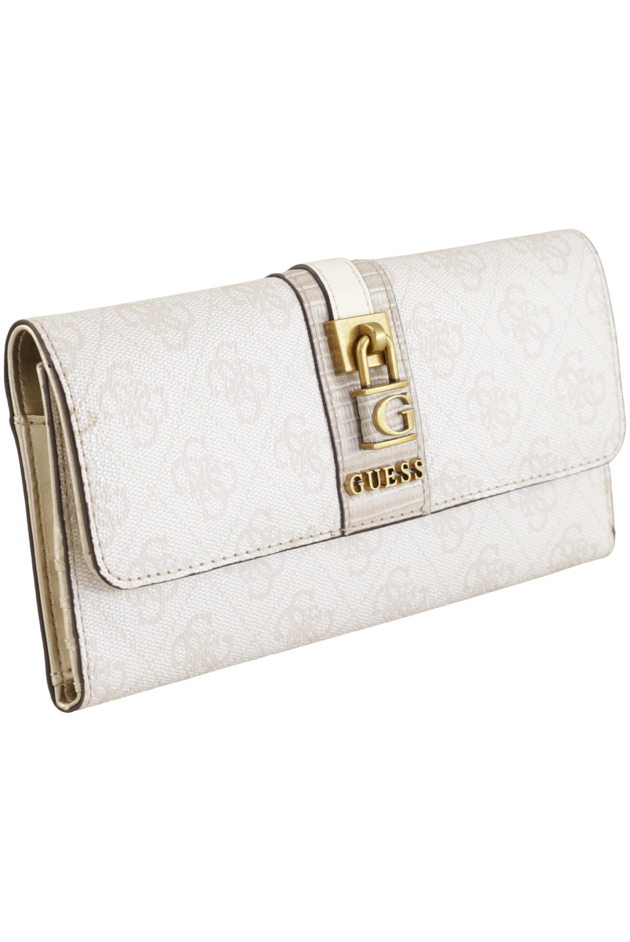 

Guess Damen Portemonnaie, cremeweiß, Gr.