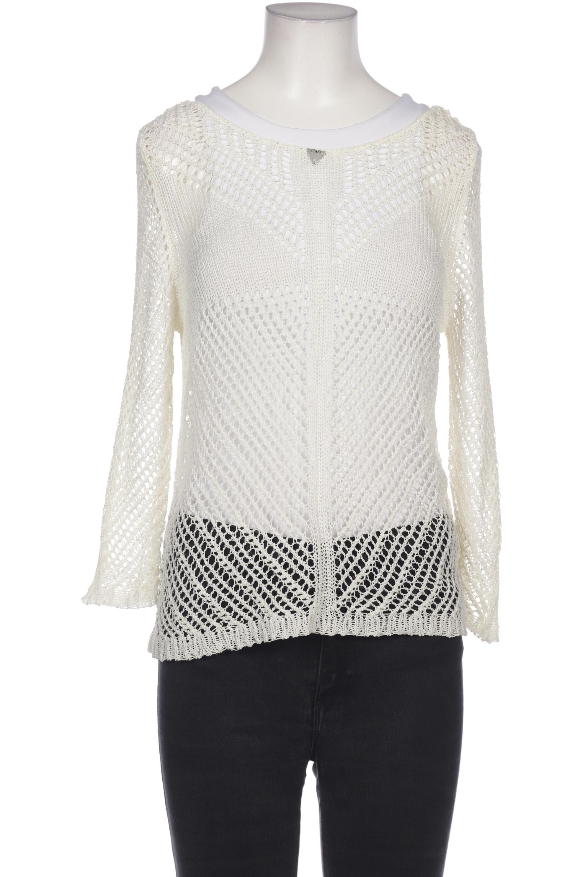 

GUESS Damen Pullover, cremeweiß