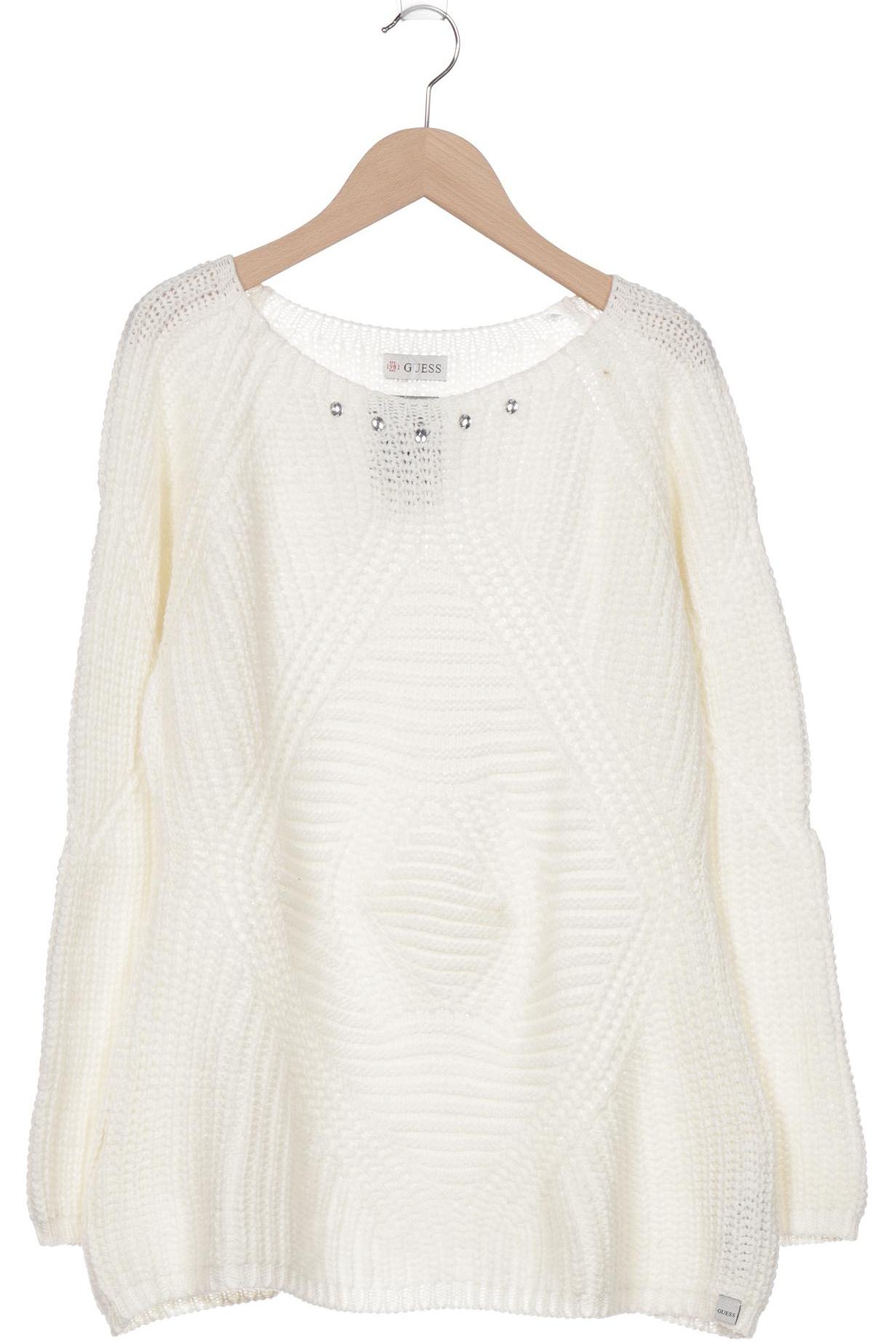 

GUESS Damen Pullover, cremeweiß