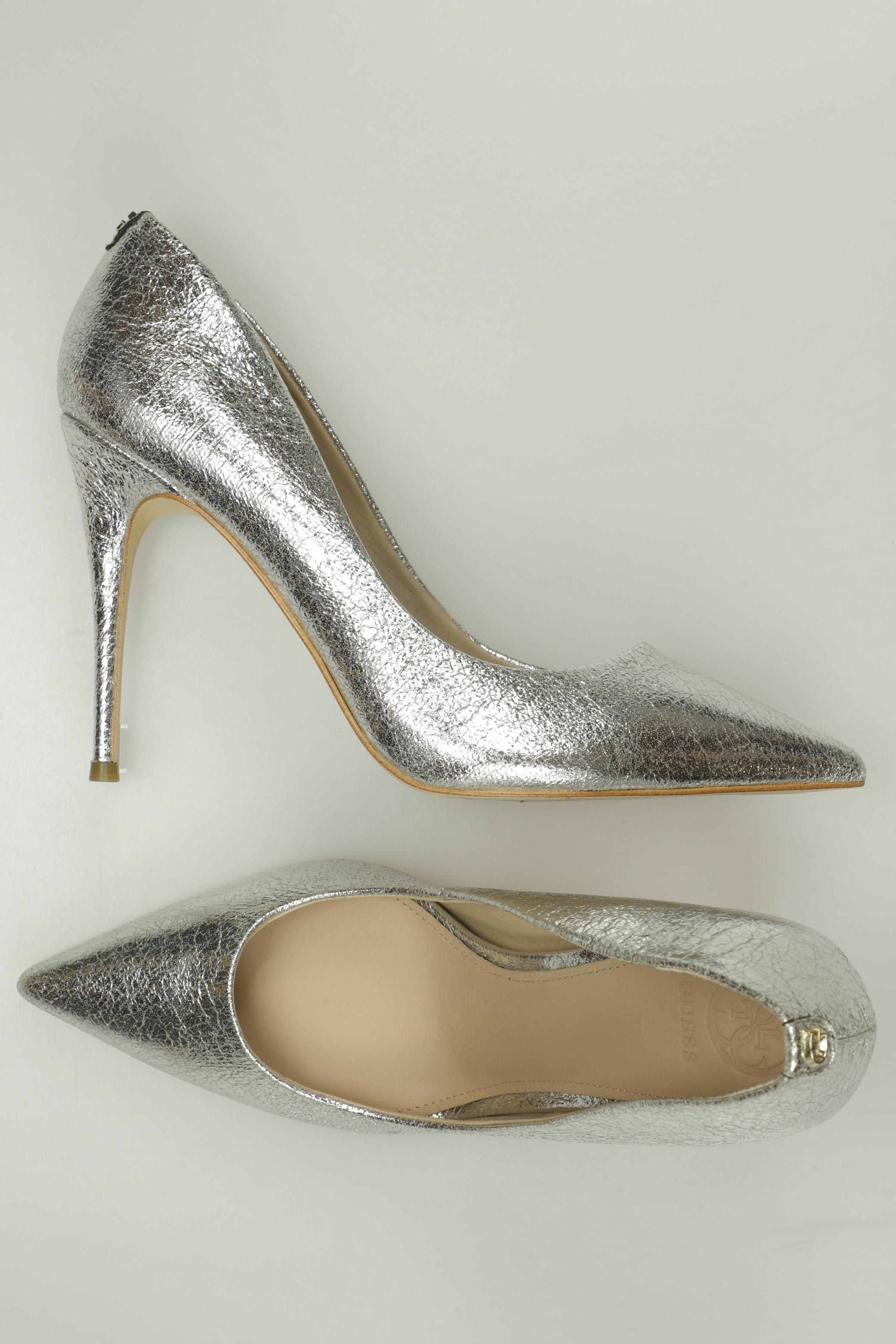 

Guess Damen Pumps, silber, Gr. 41