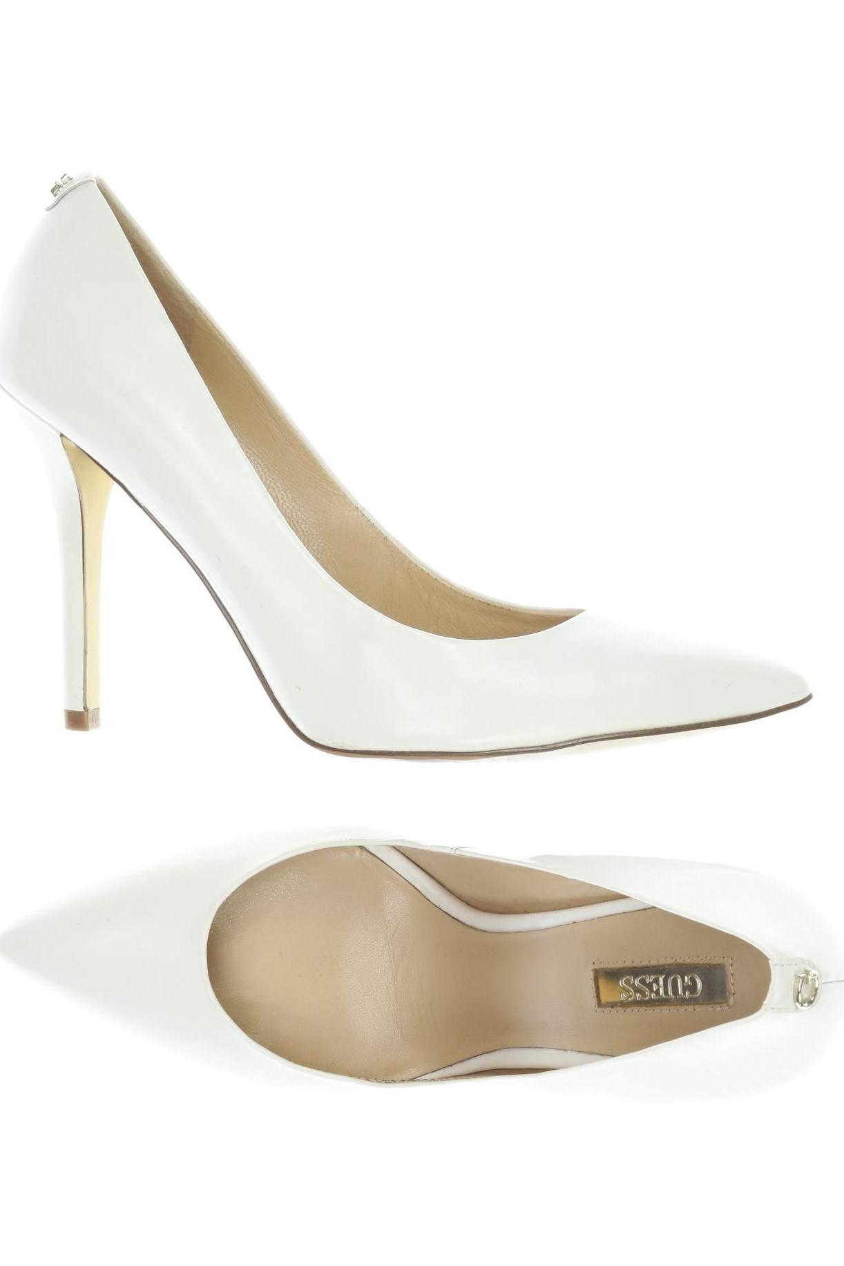 

Guess Damen Pumps, weiß, Gr. 37.5