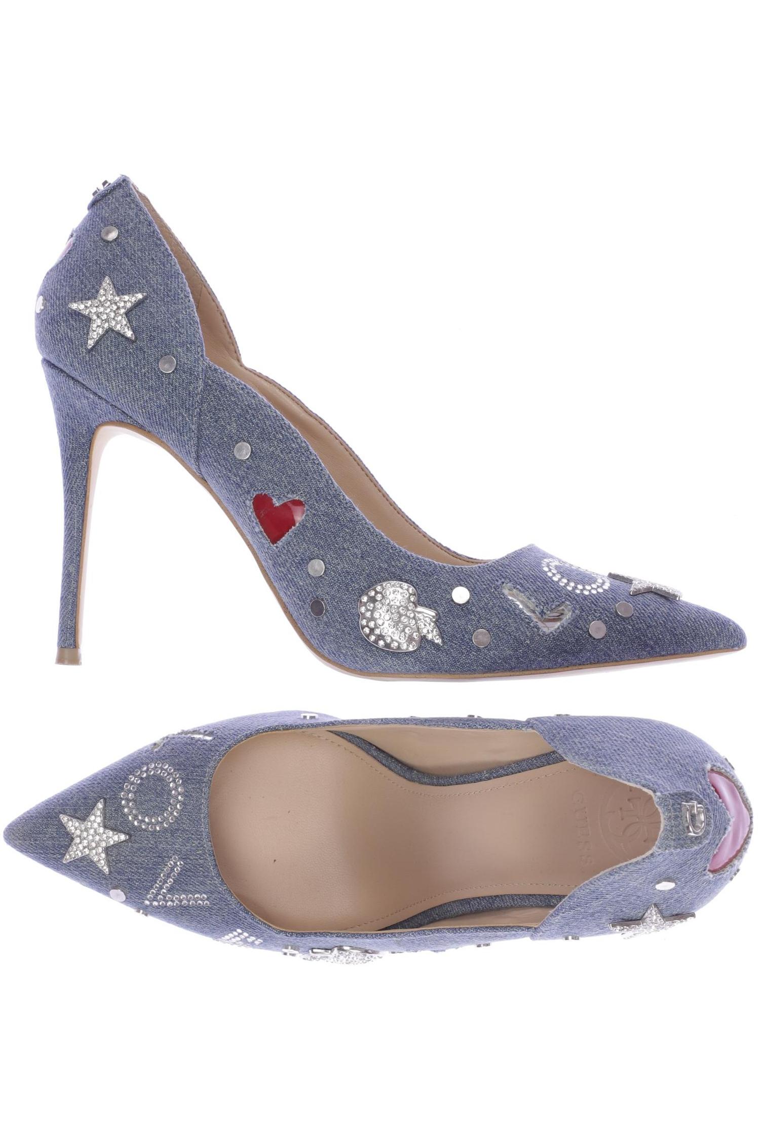 

Guess Damen Pumps, blau, Gr. 39