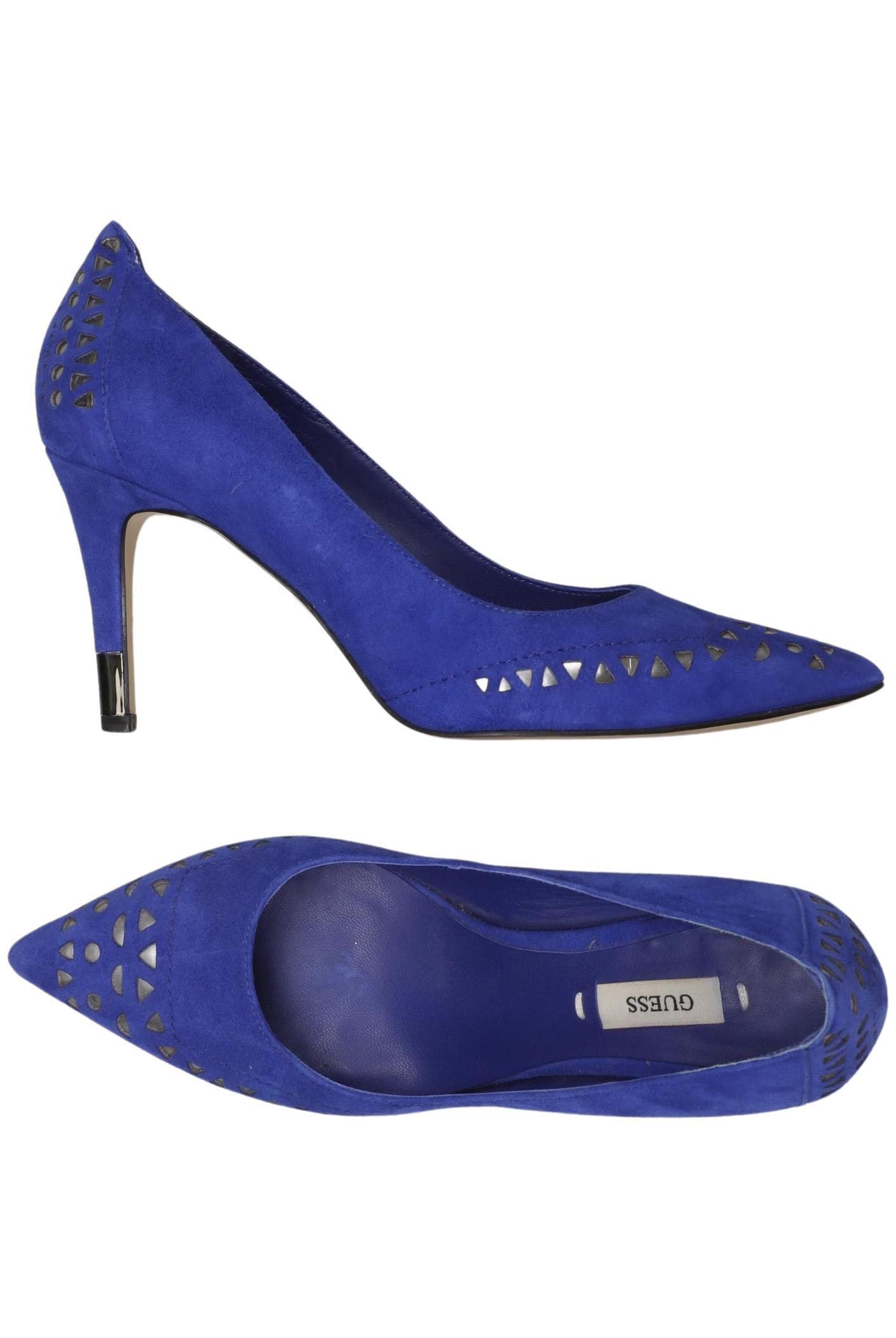 

Guess Damen Pumps, blau, Gr. 38.5