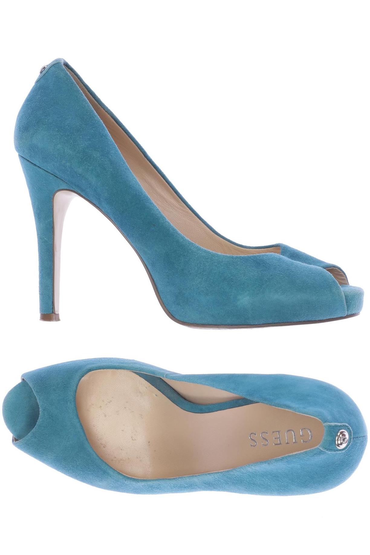 

Guess Damen Pumps, türkis, Gr. 38