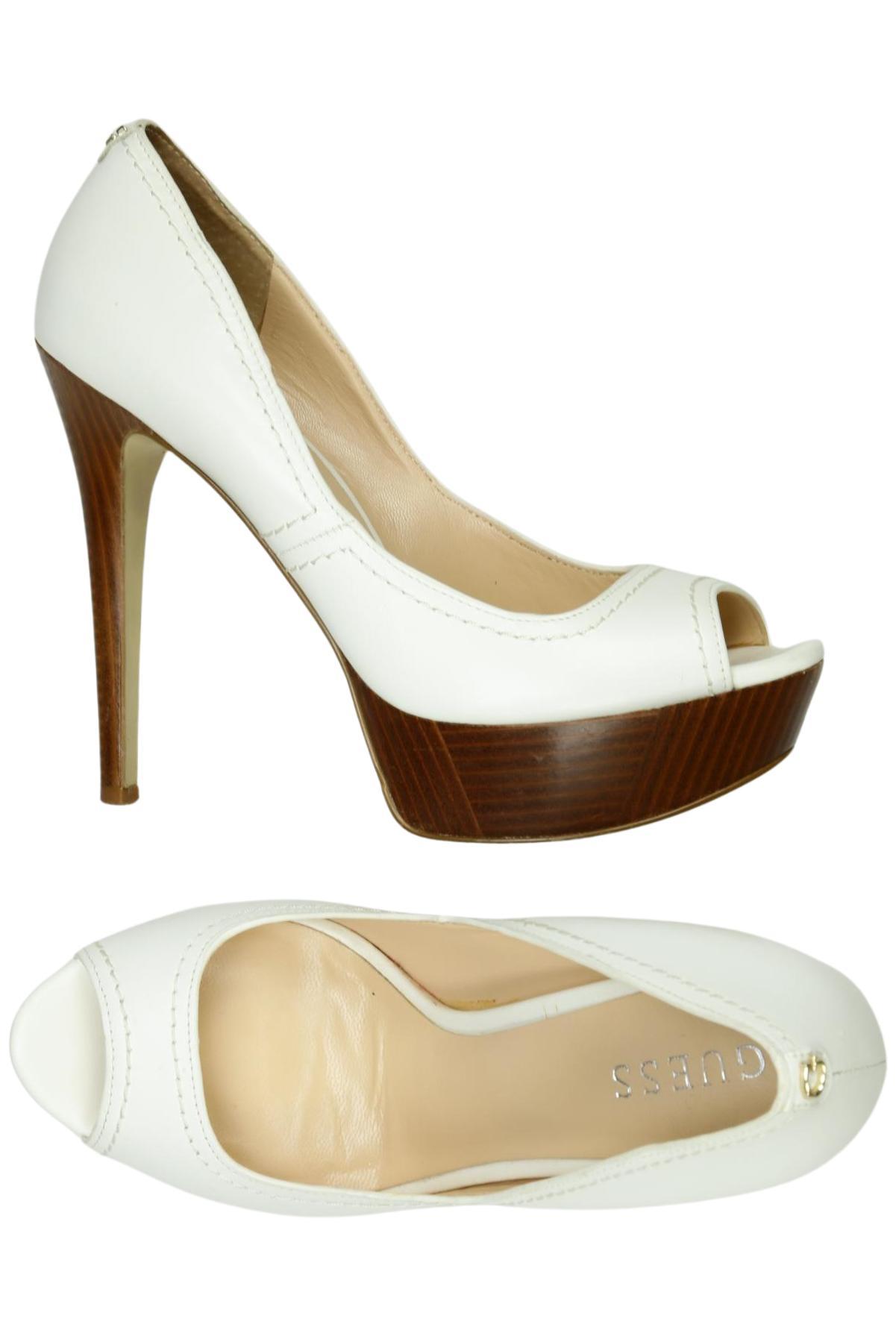 

Guess Damen Pumps, weiß, Gr. 39