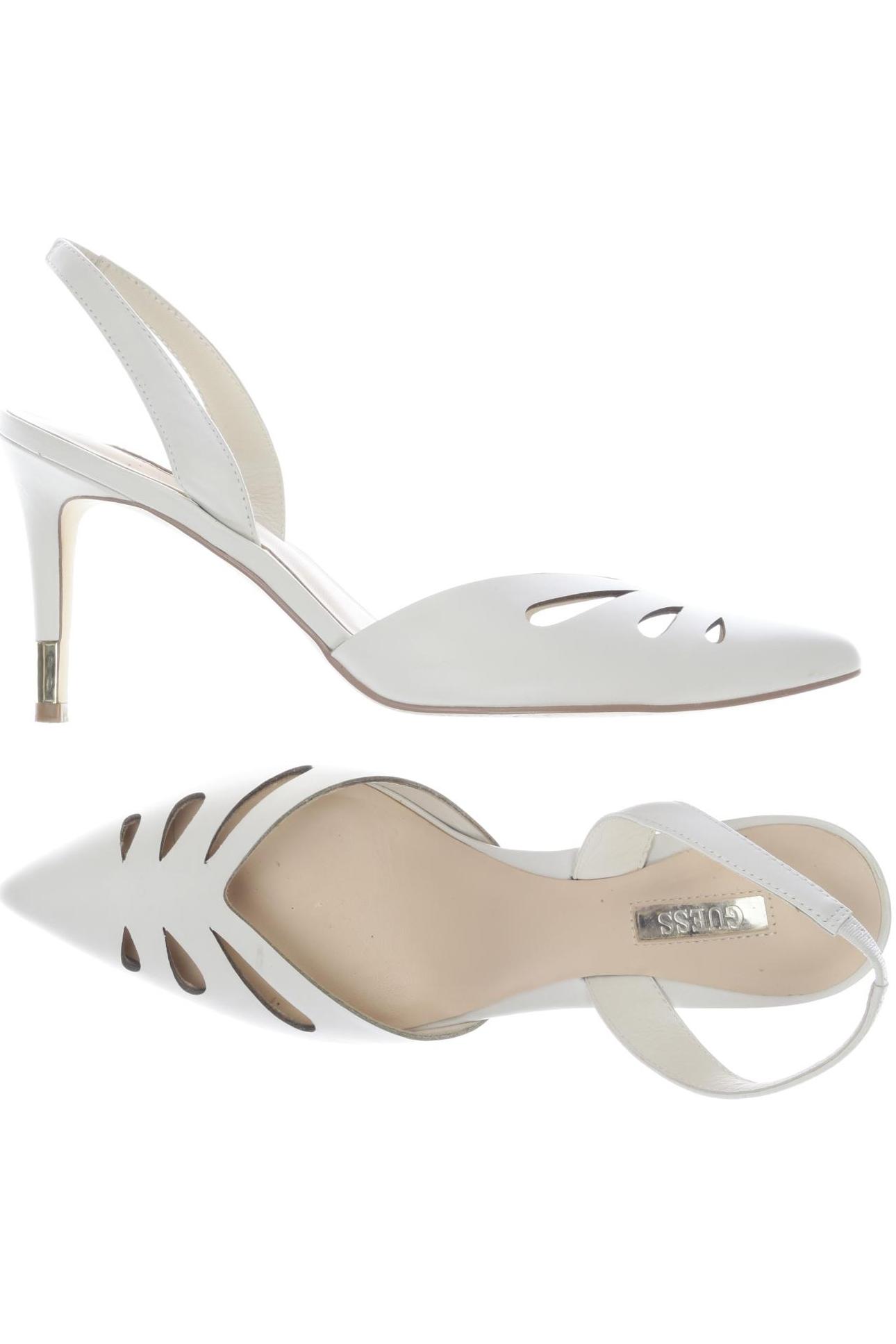 

Guess Damen Pumps, weiß, Gr. 40