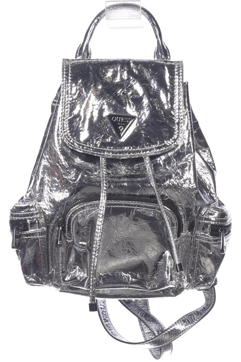 

Guess Damen Rucksack, silber, Gr.