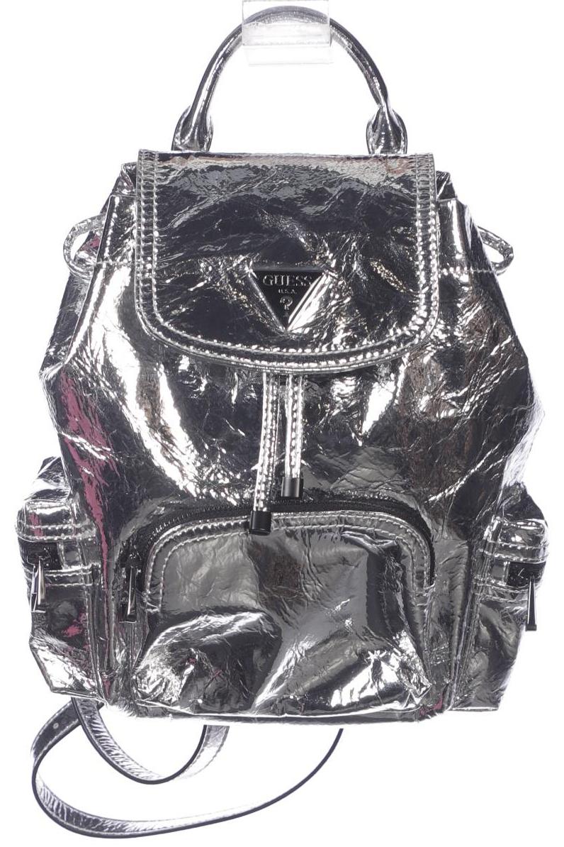 

Guess Damen Rucksack, silber, Gr.