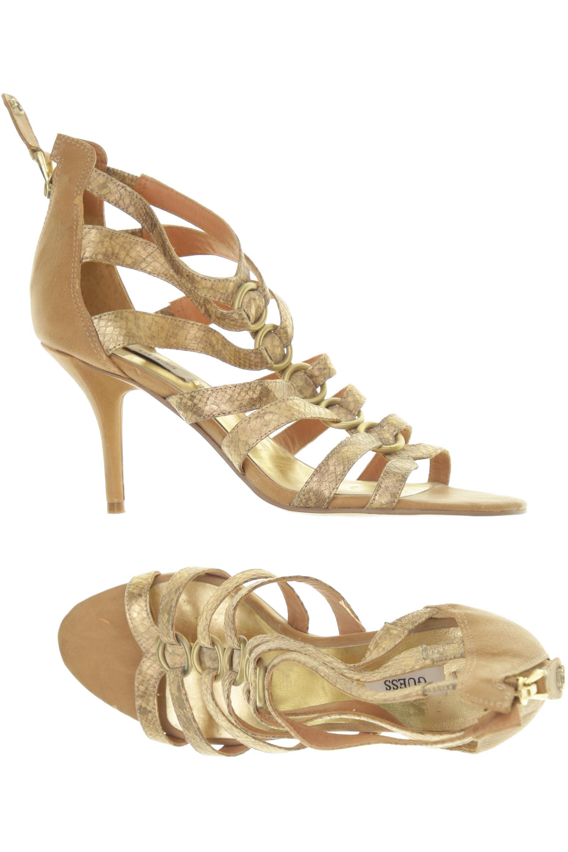 

Guess Damen Sandale, beige, Gr. 38