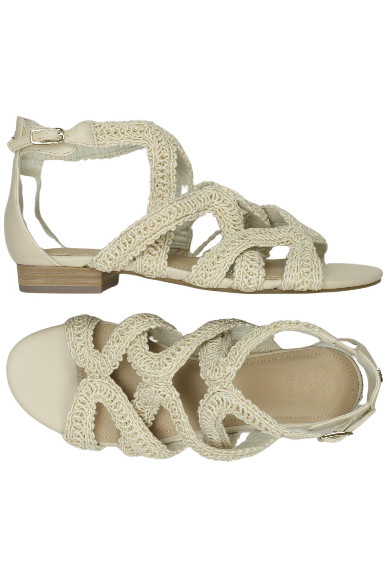 

Guess Damen Sandale, beige, Gr. 38