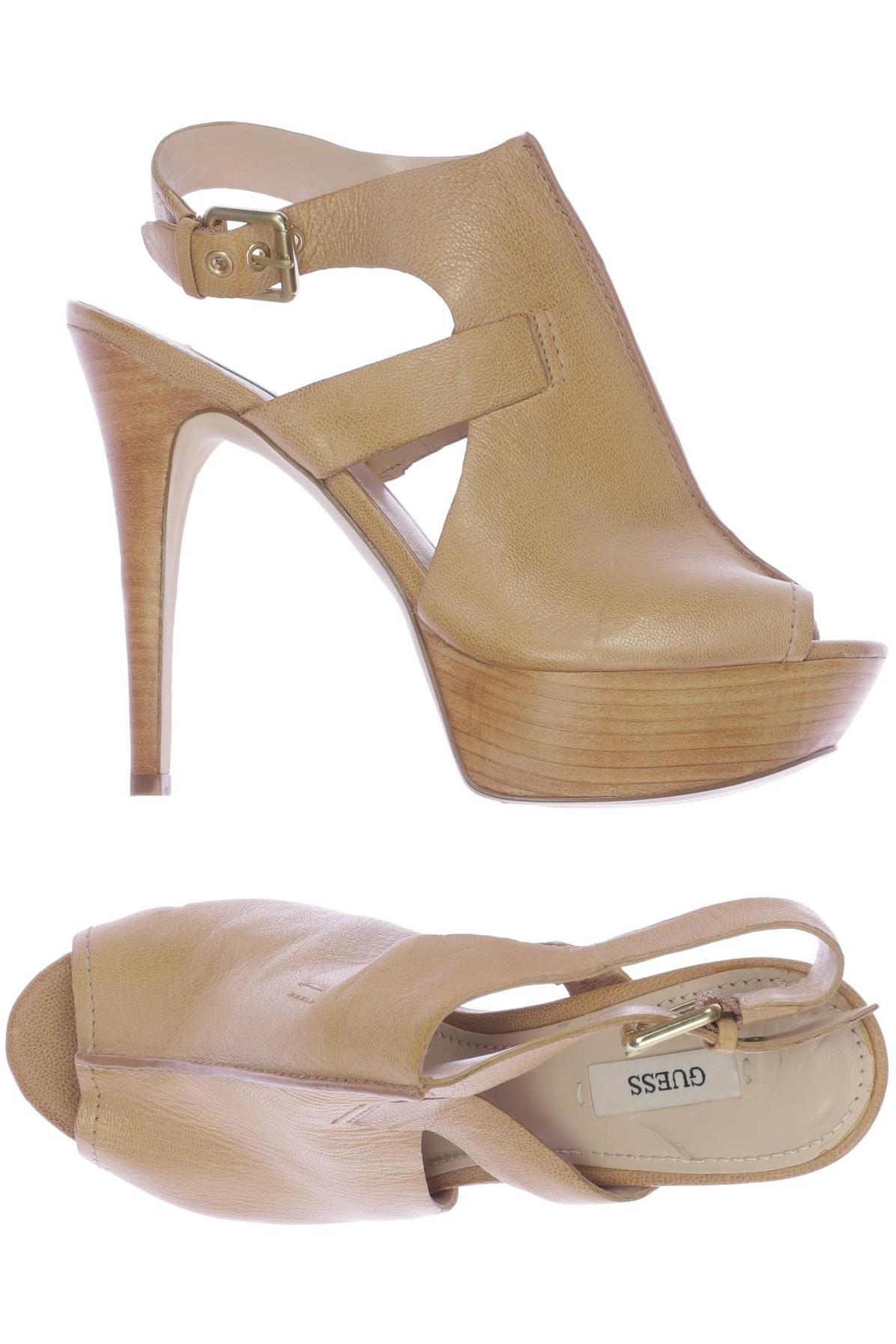 

Guess Damen Sandale, beige, Gr. 8