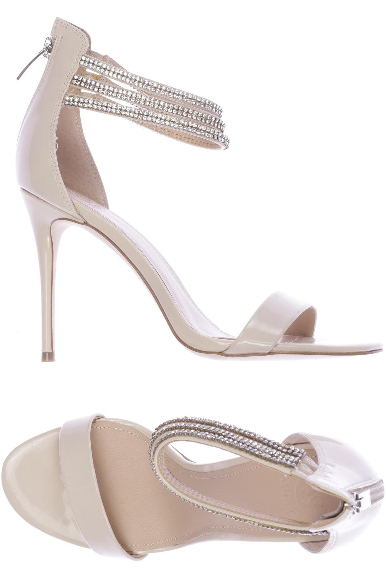 

Guess Damen Sandale, beige, Gr. 40